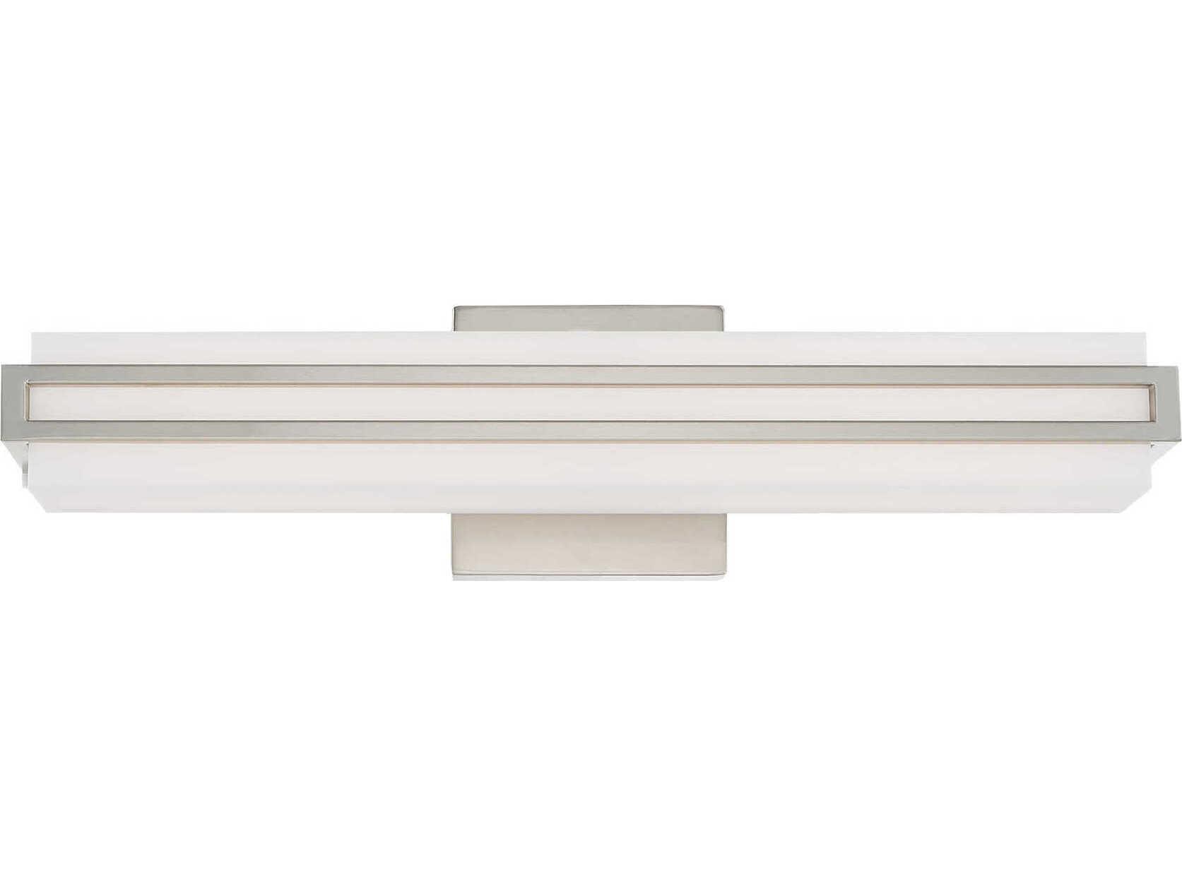 Livex Lighting Fulton Brushed Nickel LED Vanity Light