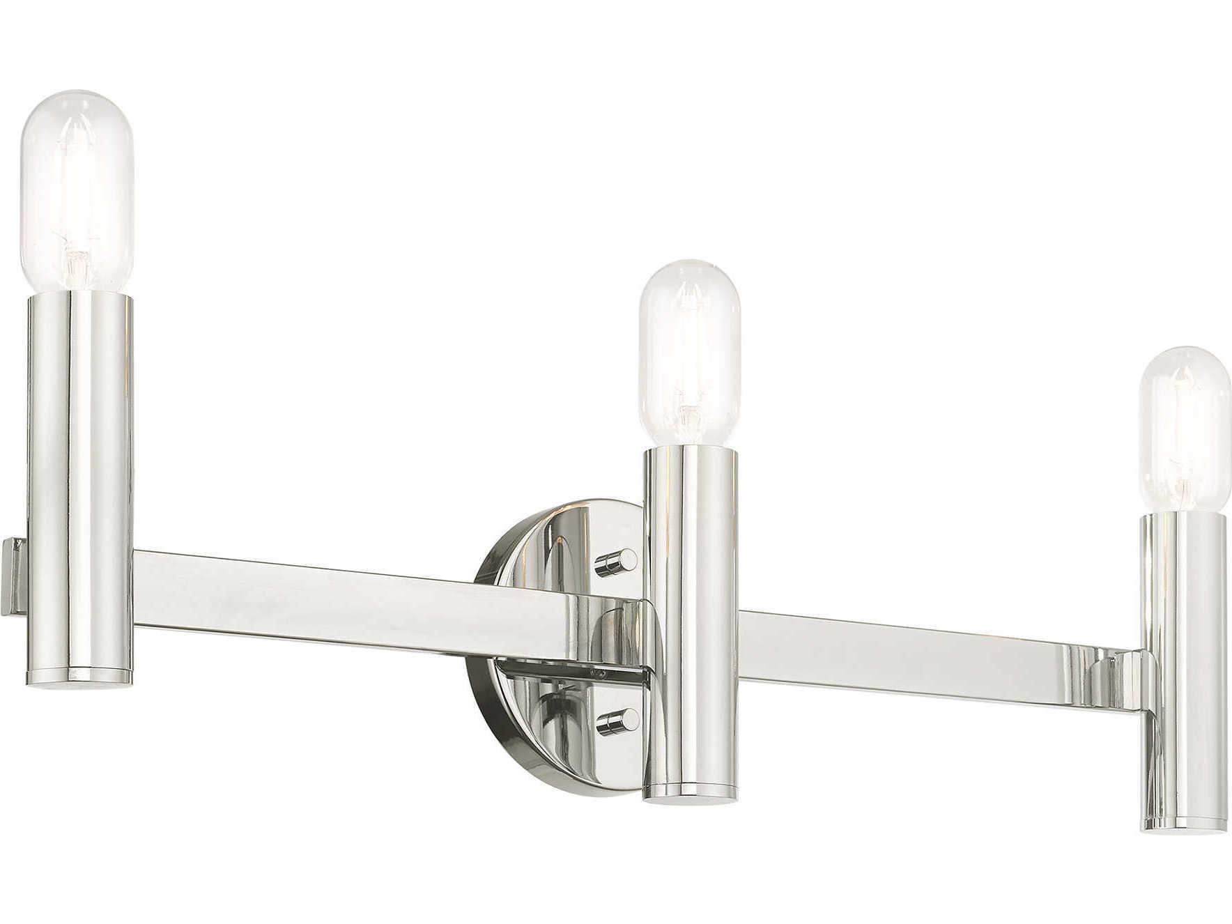 Livex Lighting Copenhagen Polished Chrome Vanity Light
