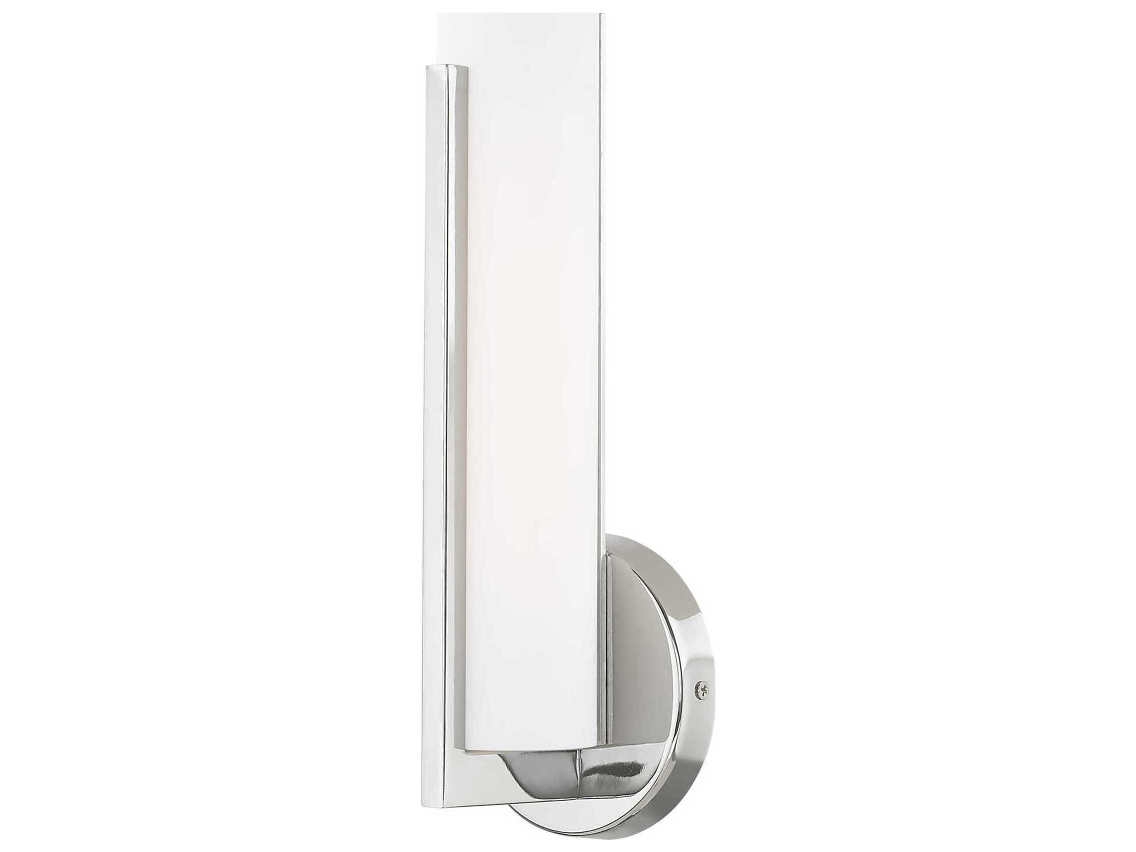Livex Lighting Visby Polished Chrome LED Wall Sconce