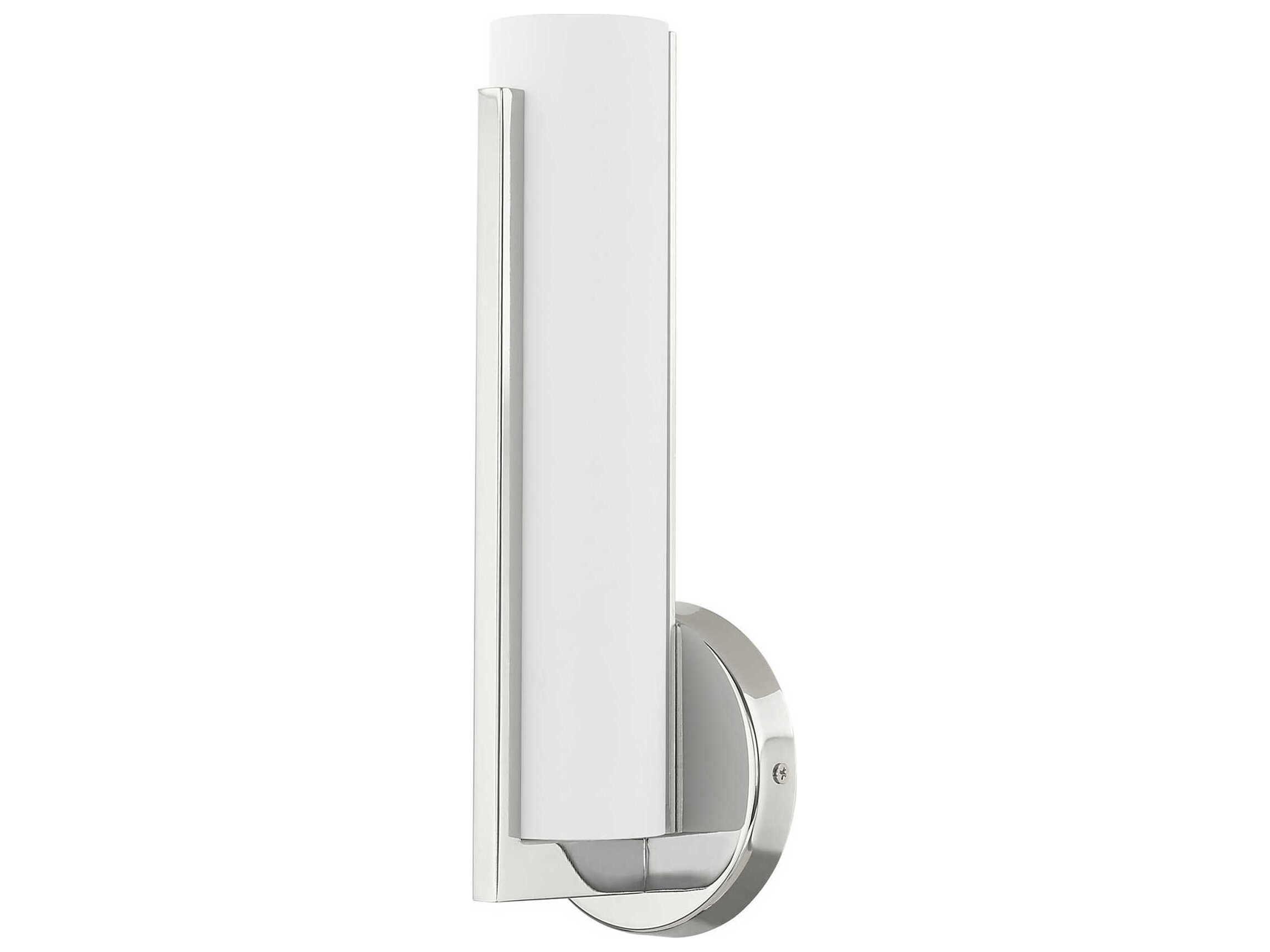 Livex Lighting Visby Polished Chrome LED Wall Sconce