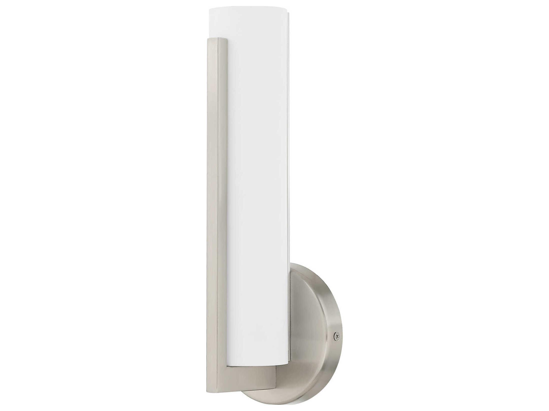 Livex Lighting Visby Brushed Nickel LED Wall Sconce