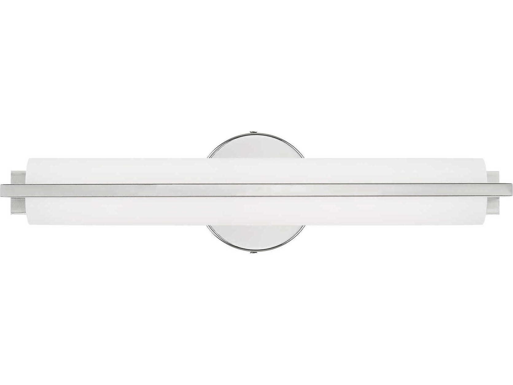 Livex Lighting Visby Polished Chrome LED Wall Sconce