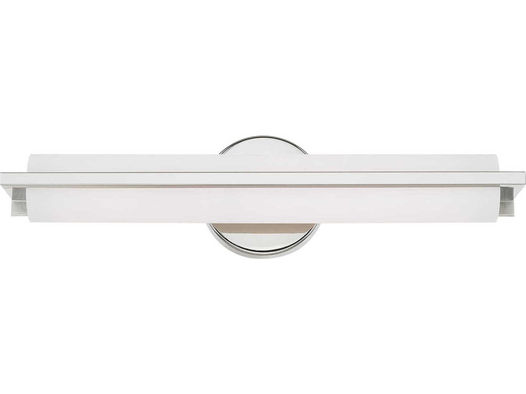 Livex Lighting Visby Polished Chrome LED Wall Sconce