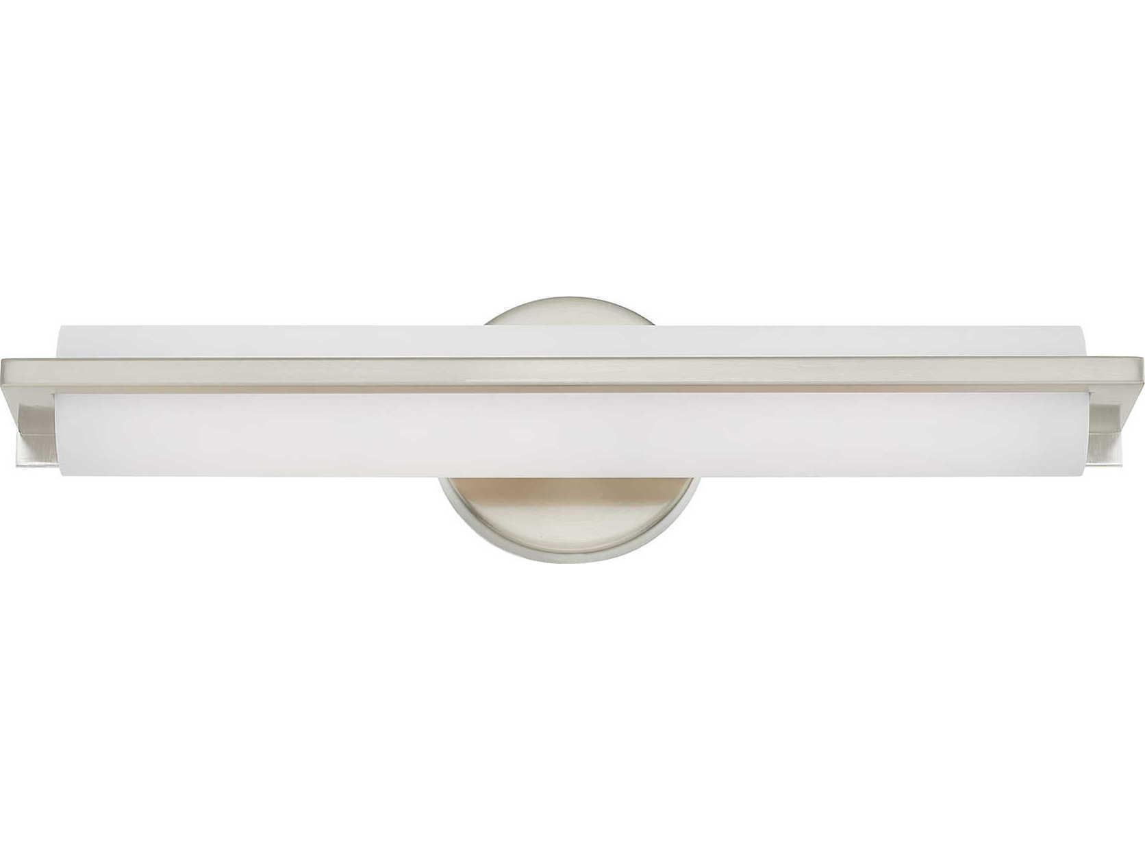 Livex Lighting Visby Brushed Nickel LED Wall Sconce