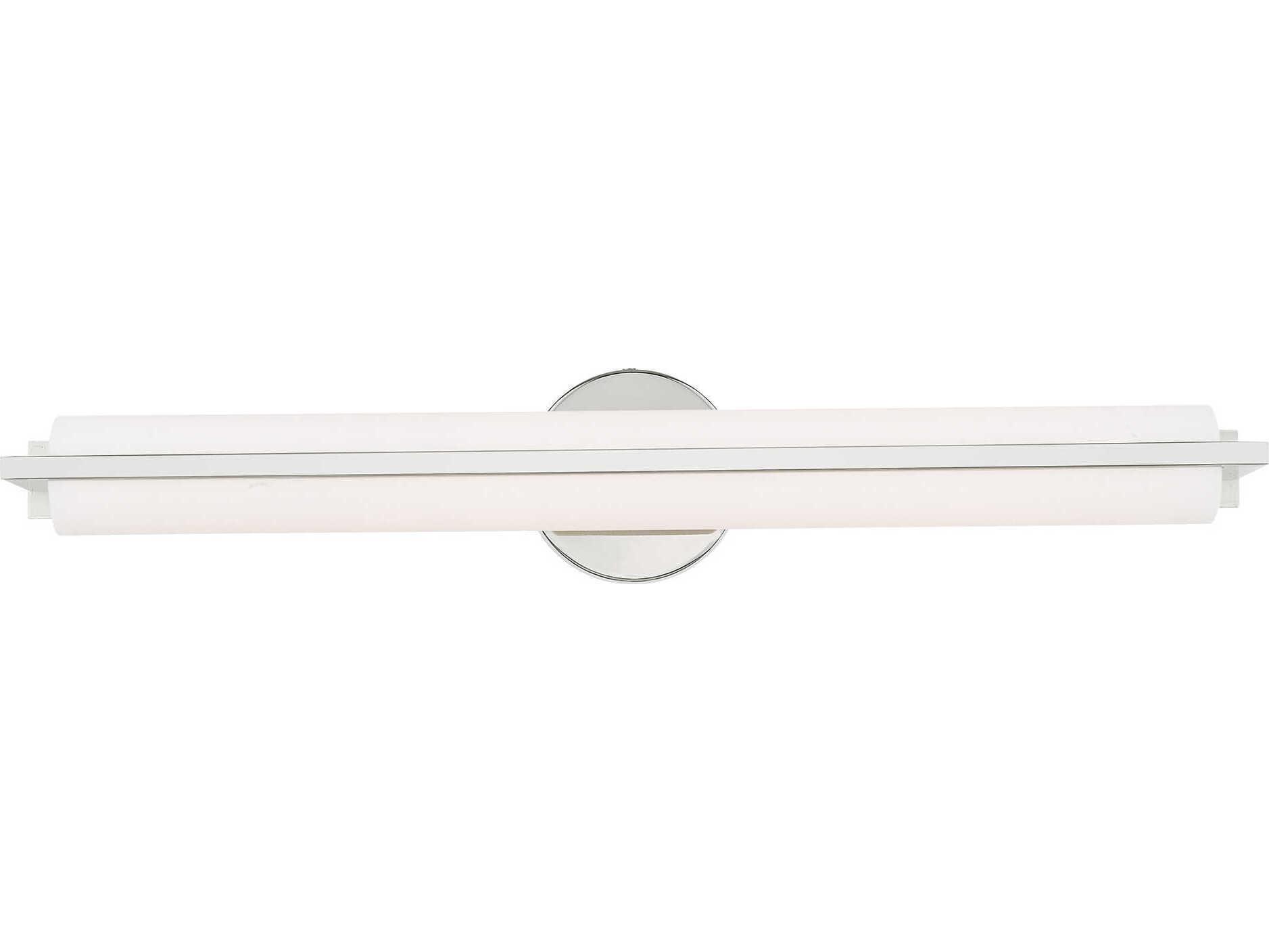 Livex Lighting Visby Polished Chrome LED Vanity Light
