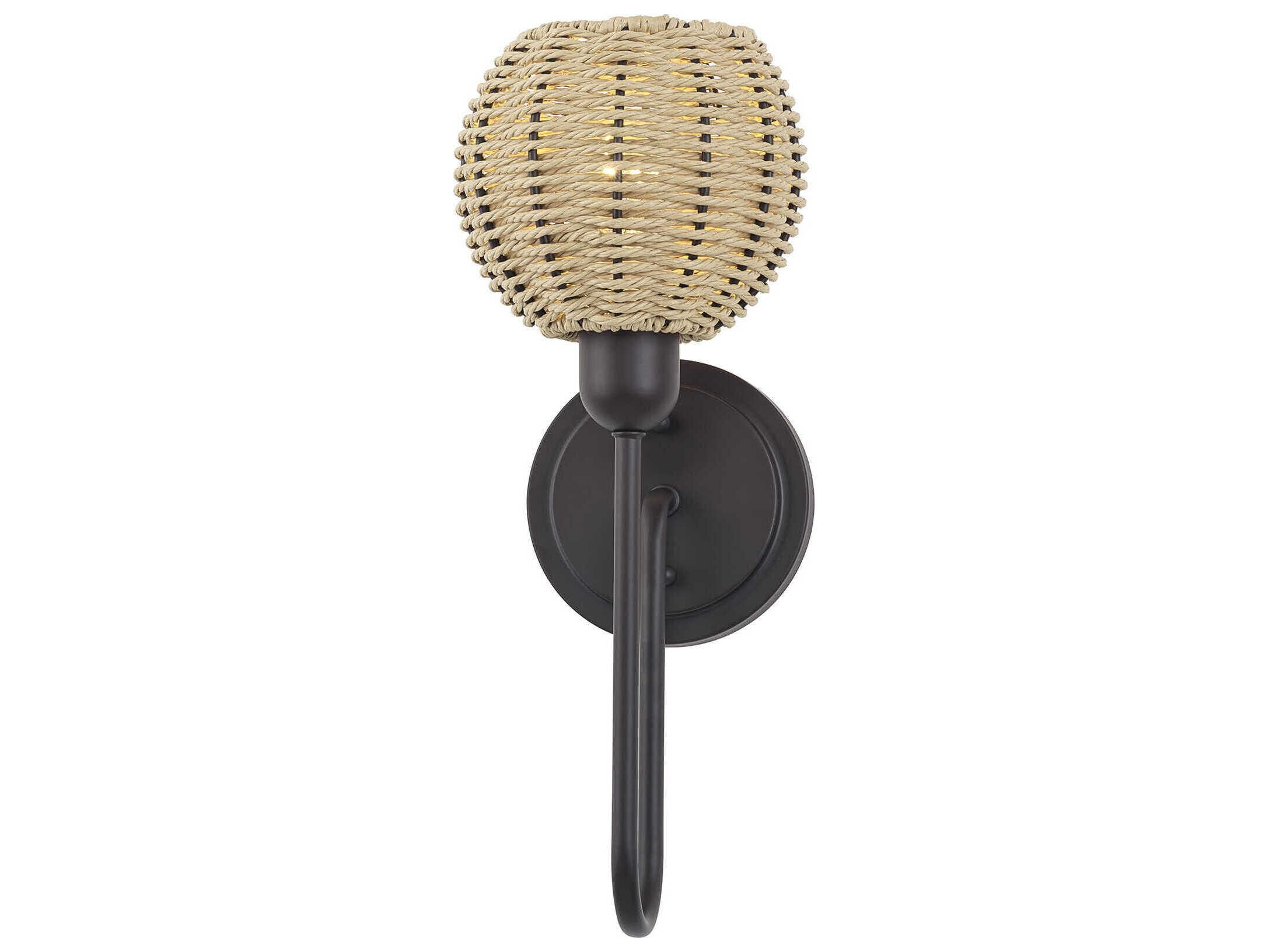 Livex Lighting Summervine 1-Light Bronze Wall Sconce