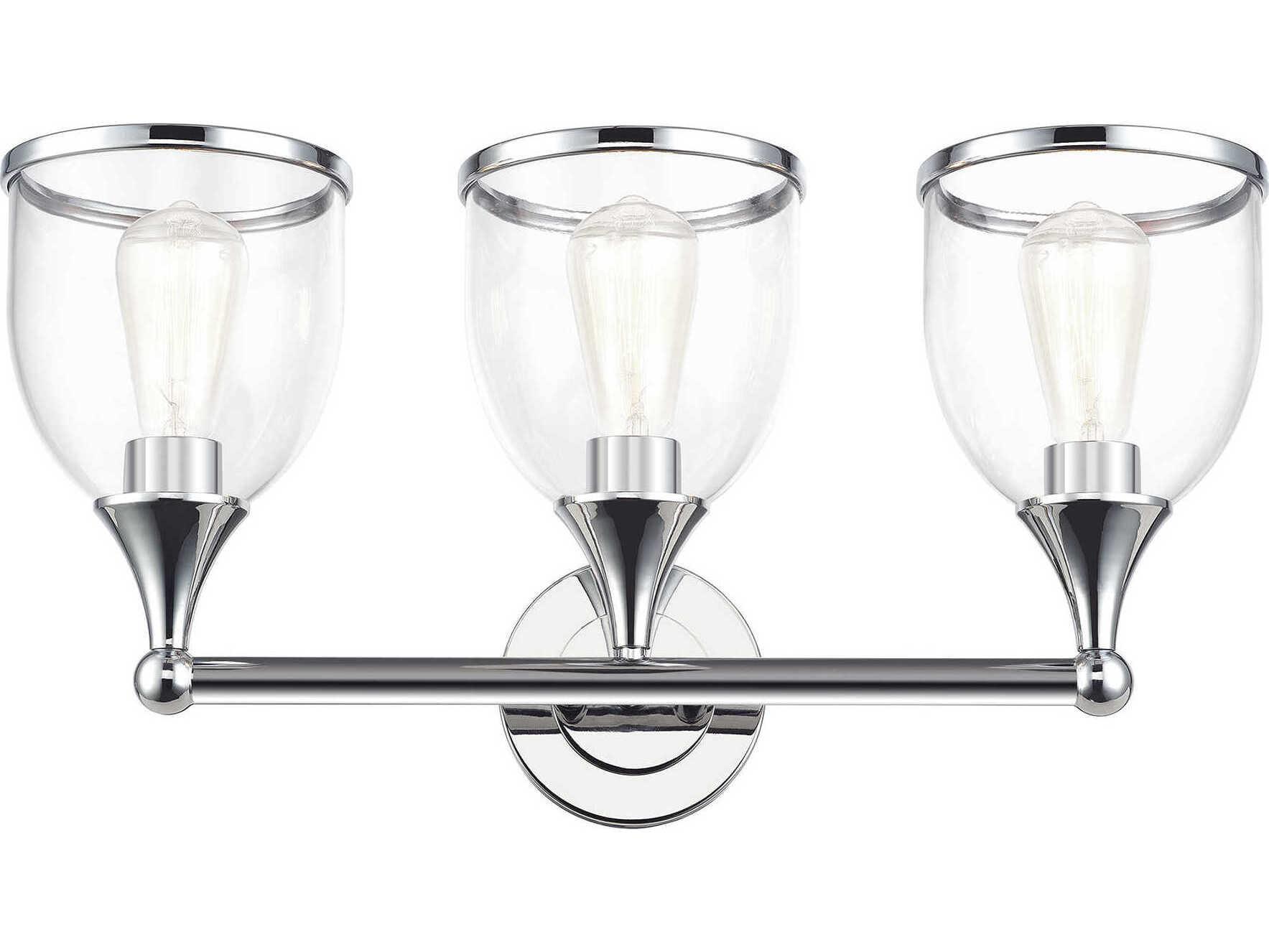 Livex Lighting Ashridge 3-Light Polished Chrome Vanity Light