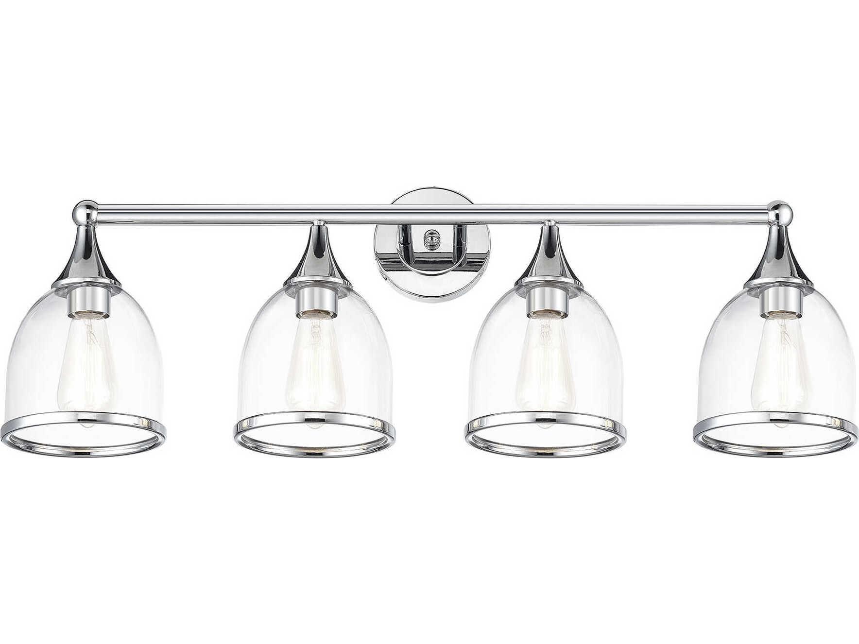 Livex Lighting Ashridge 4-Light Polished Chrome Vanity Light