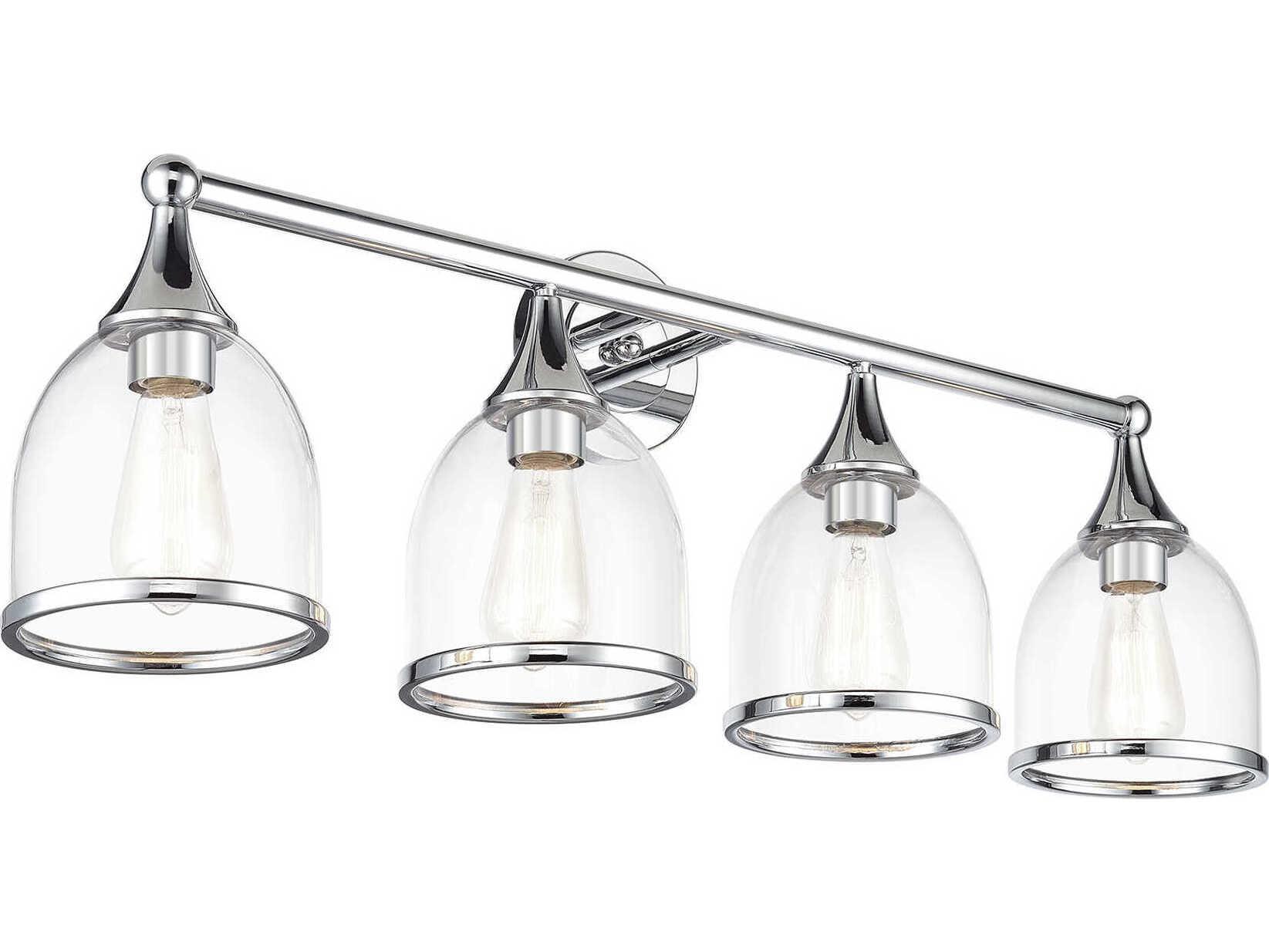 Livex Lighting Ashridge 4-Light Polished Chrome Vanity Light