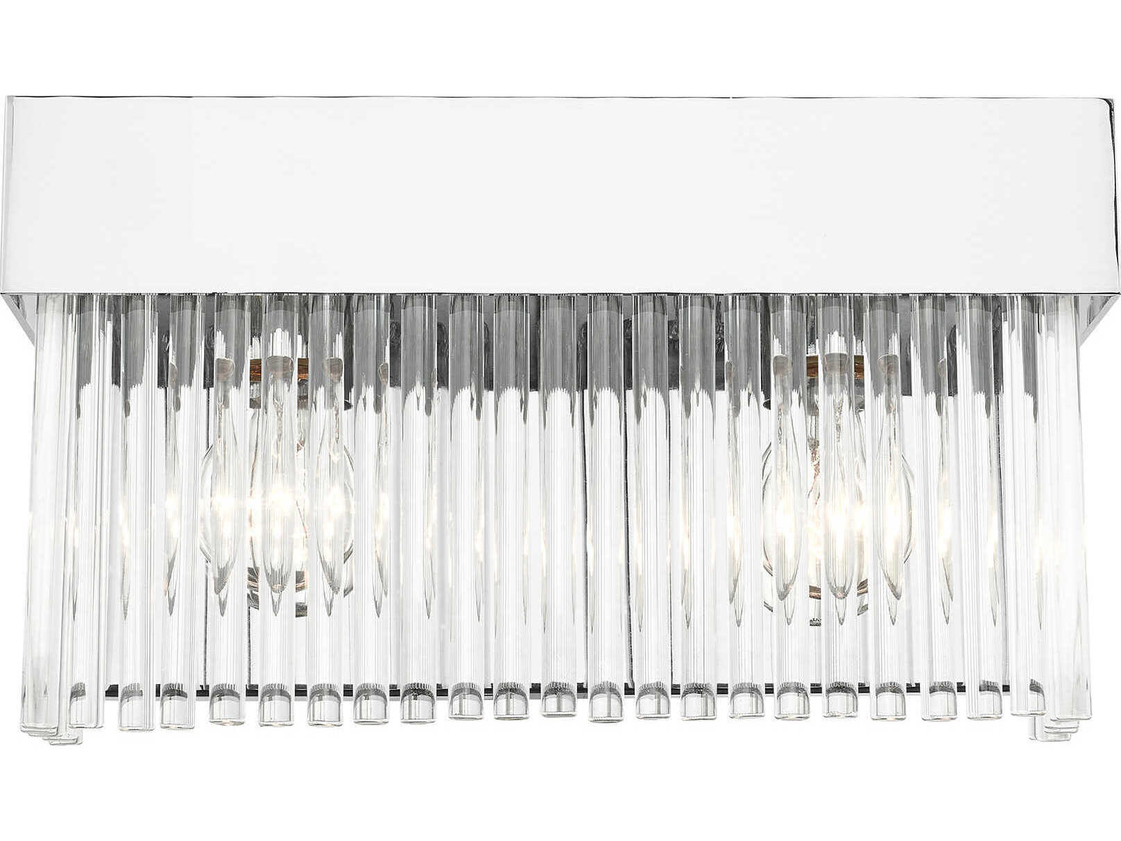 Livex Lighting Norwich 2-Light Polished Chrome Crystal Vanity Light