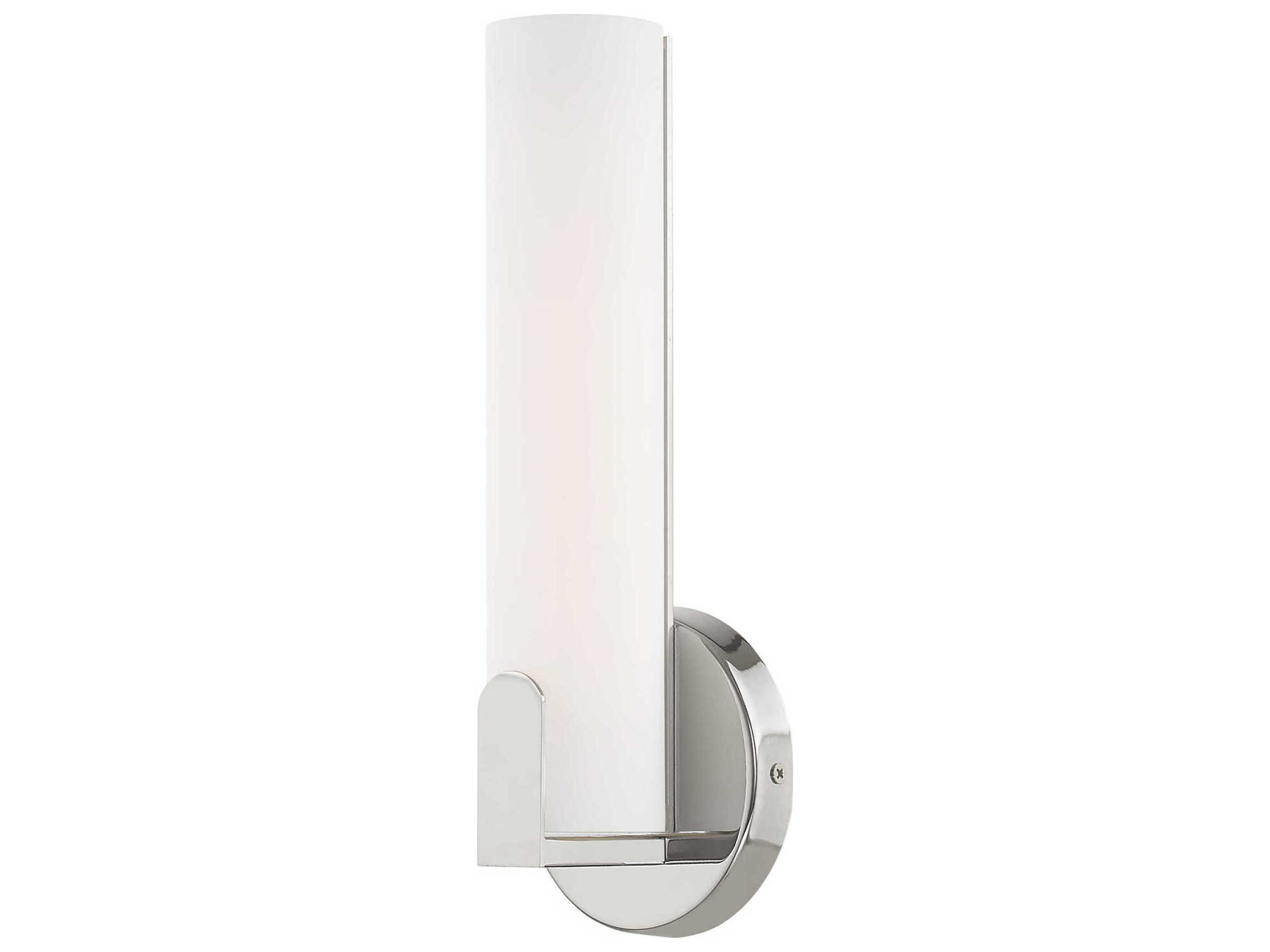 Livex Lighting Lund Polished Chrome LED Wall Sconce