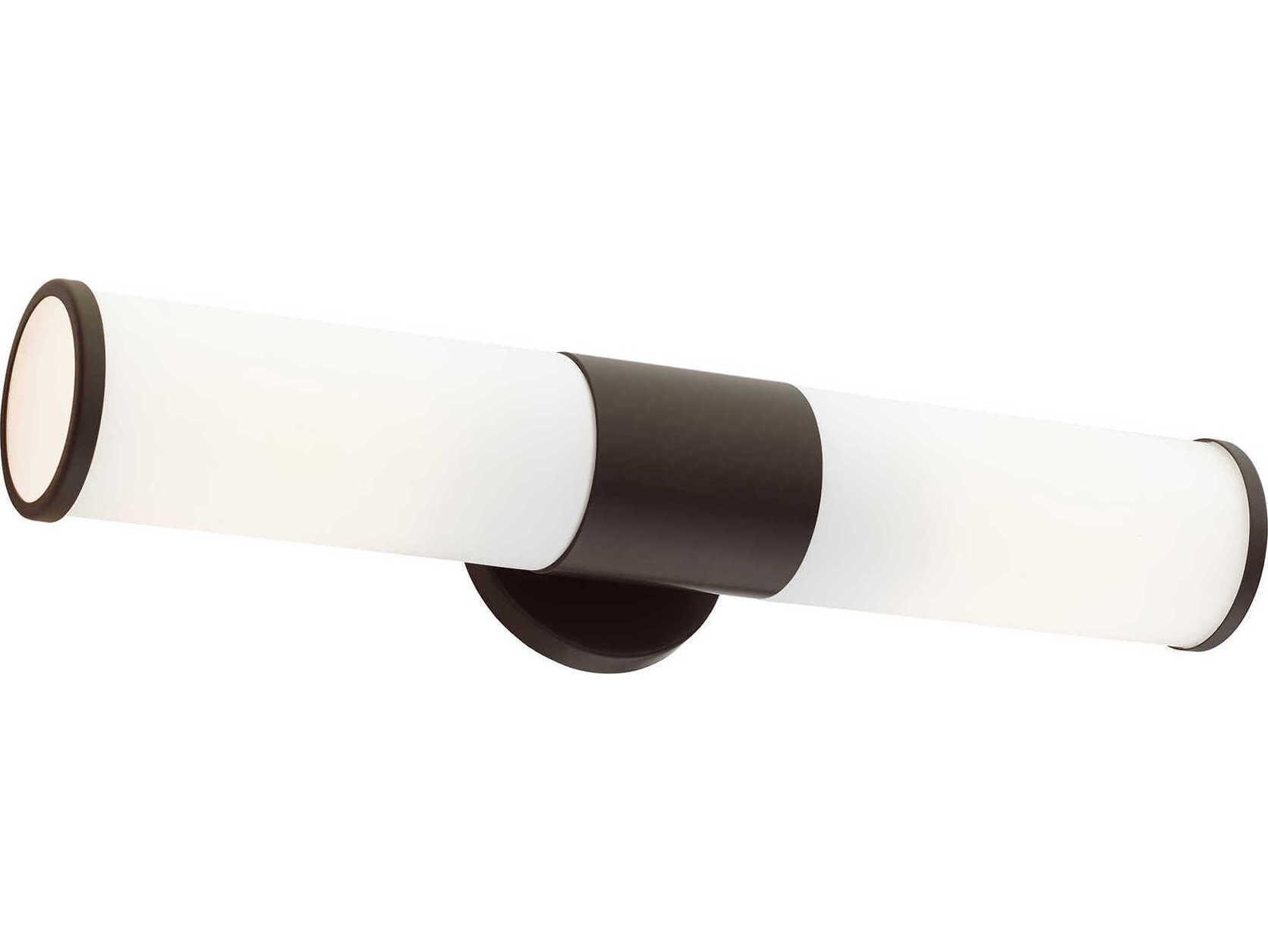 Livex Lighting Lindale 2-Light Bronze Glass Vanity Light