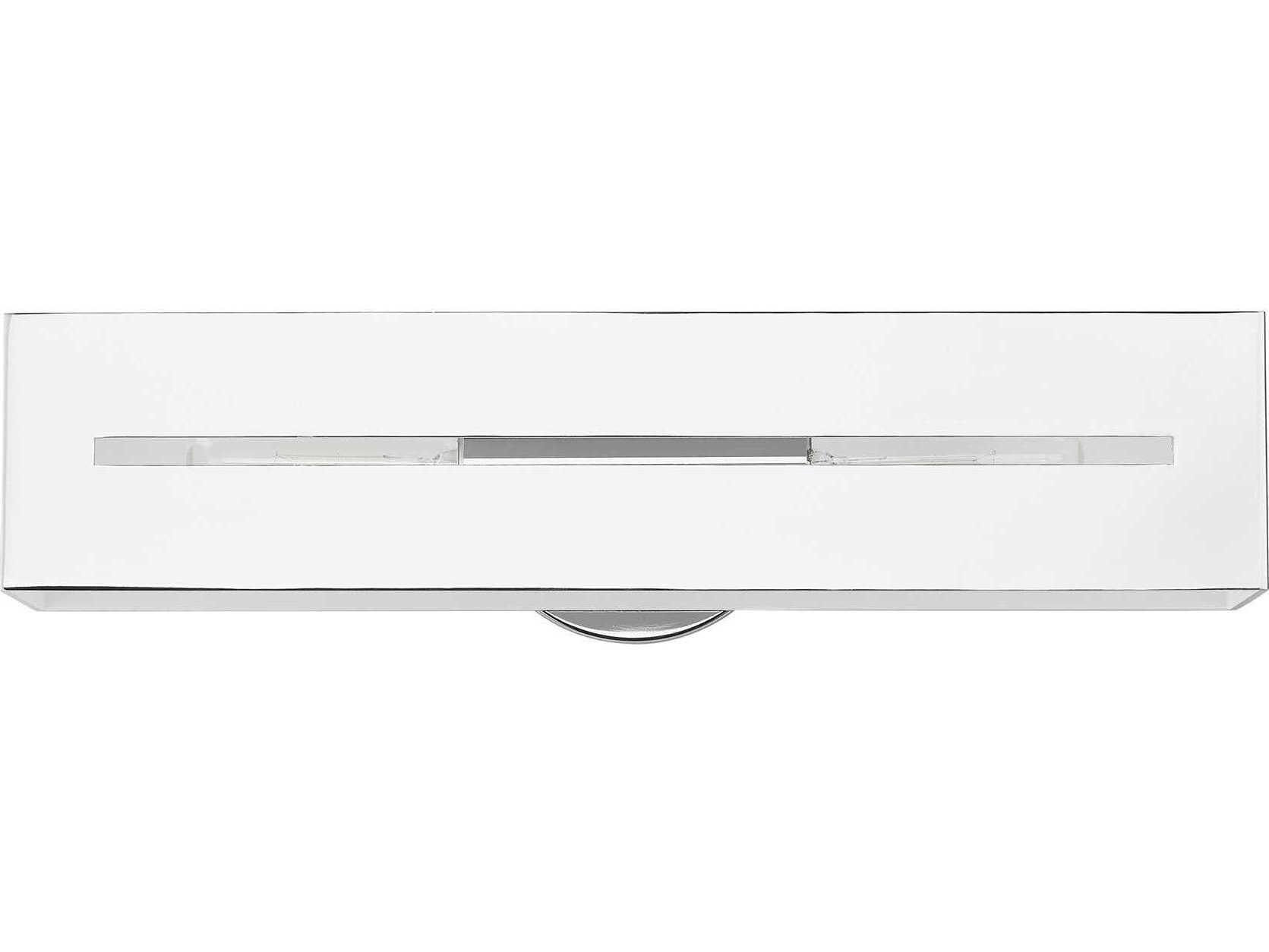 Livex Lighting Soma 2-Light Polished Chrome Vanity Light