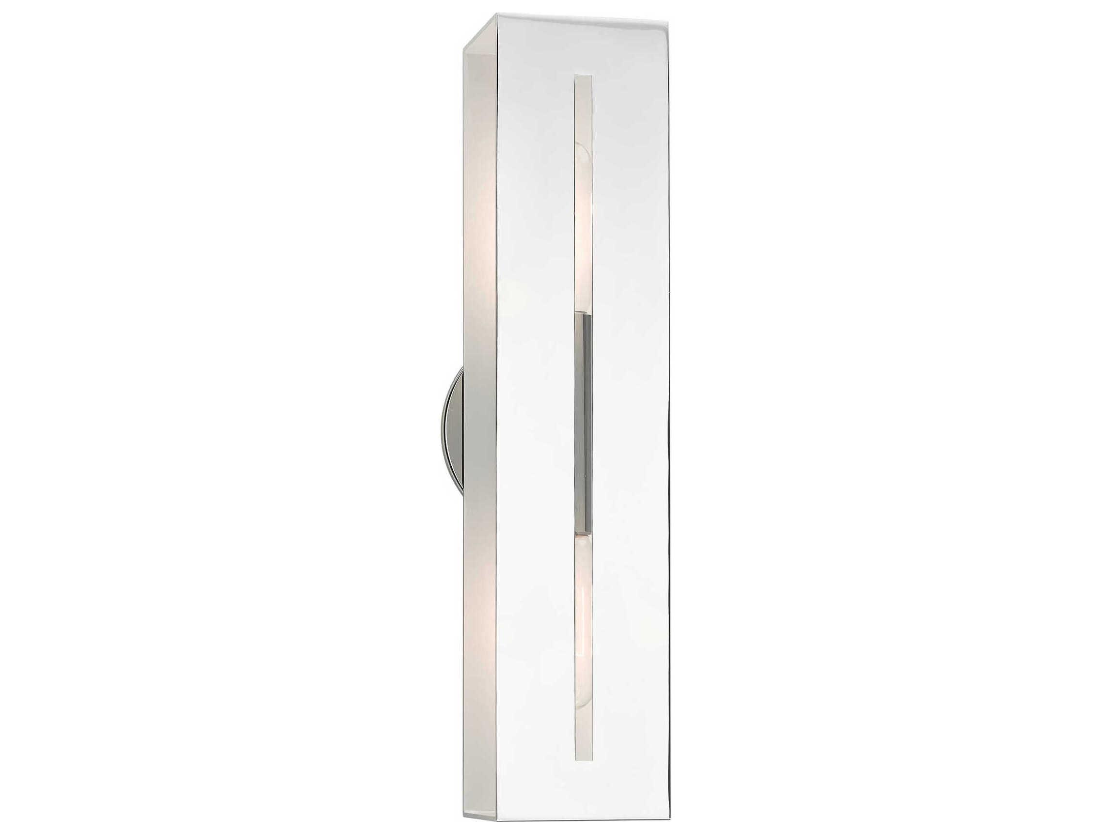 Livex Lighting Soma 2-Light Polished Chrome Vanity Light