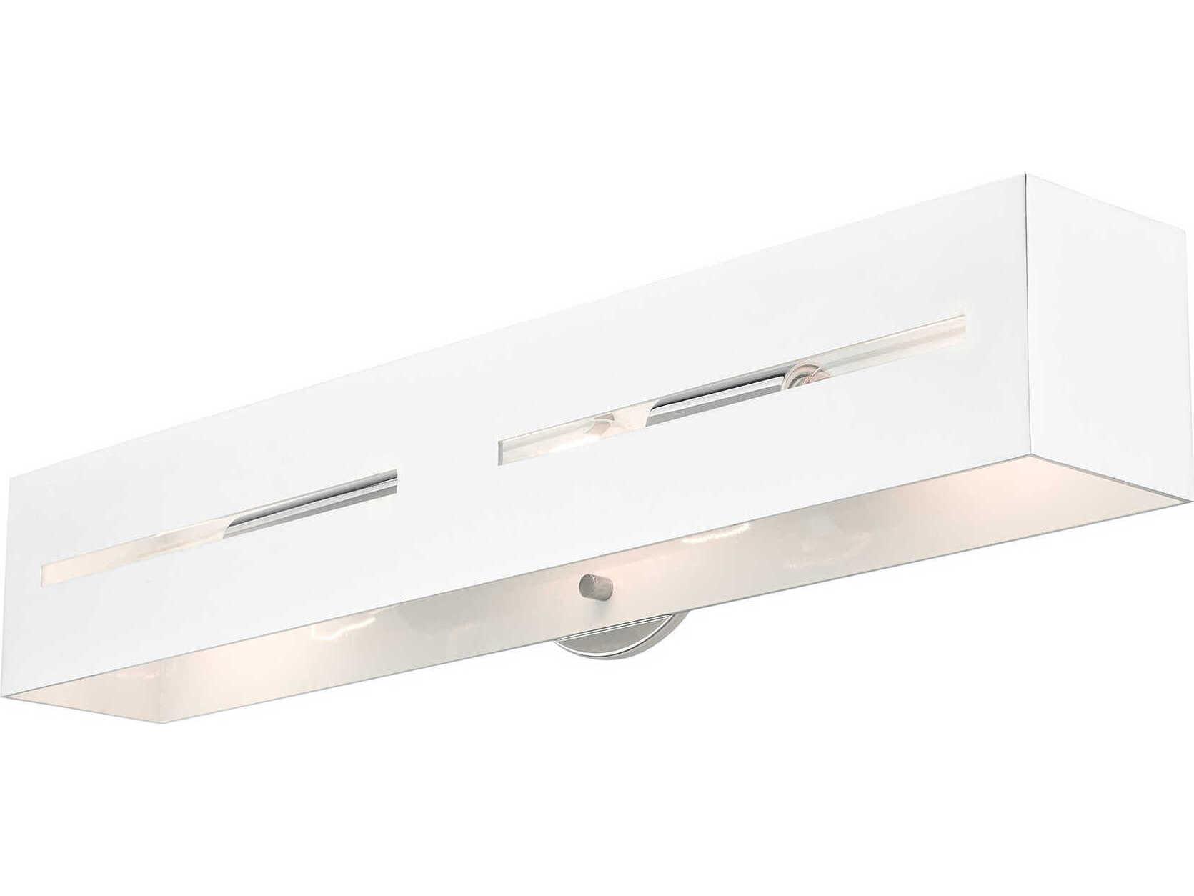 Livex Lighting Soma 3-Light Polished Chrome Vanity Light
