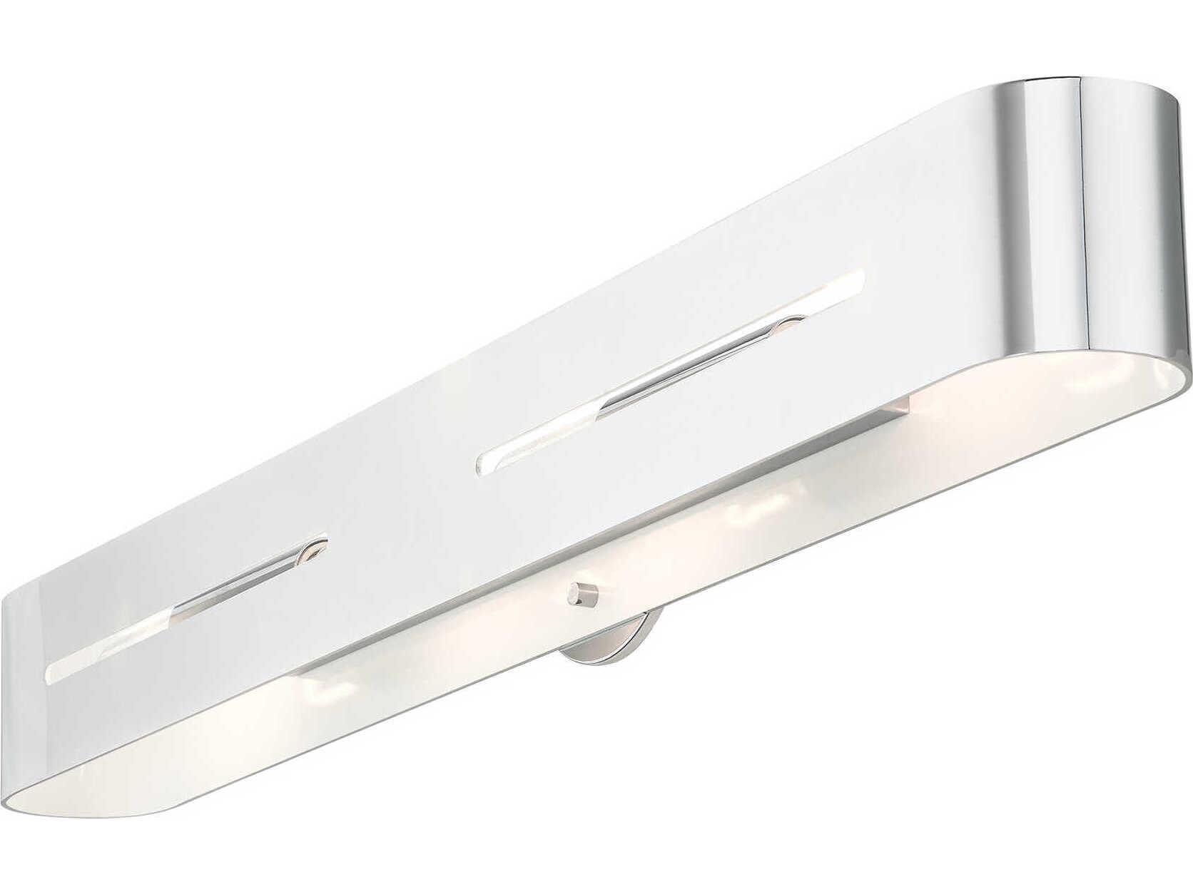 Livex Lighting Ravena 4-Light Polished Chrome Vanity Light