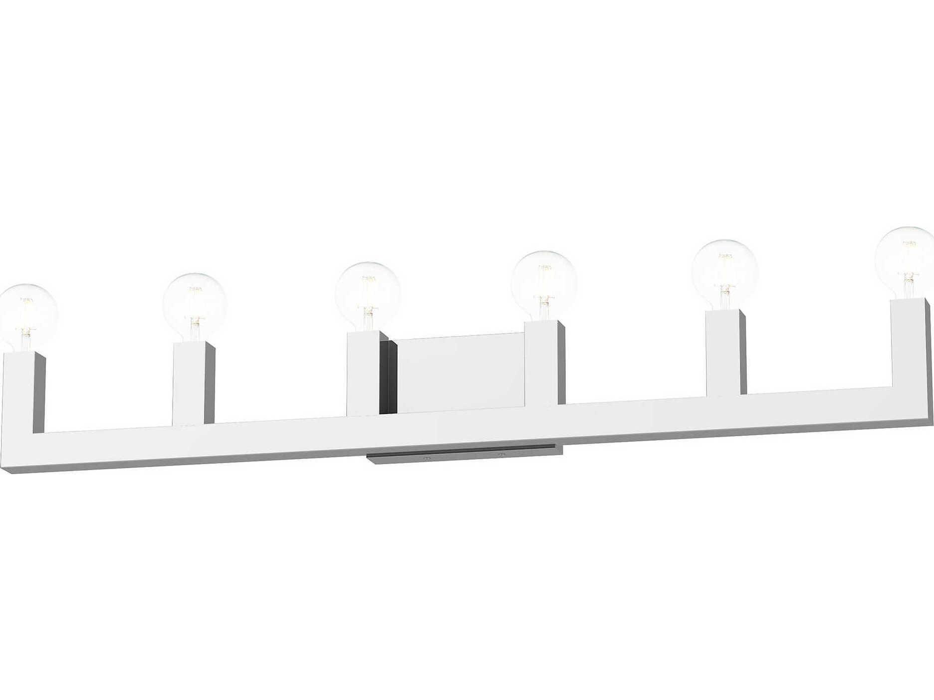 Livex Lighting Solna 6-Light Polished Chrome Vanity Light