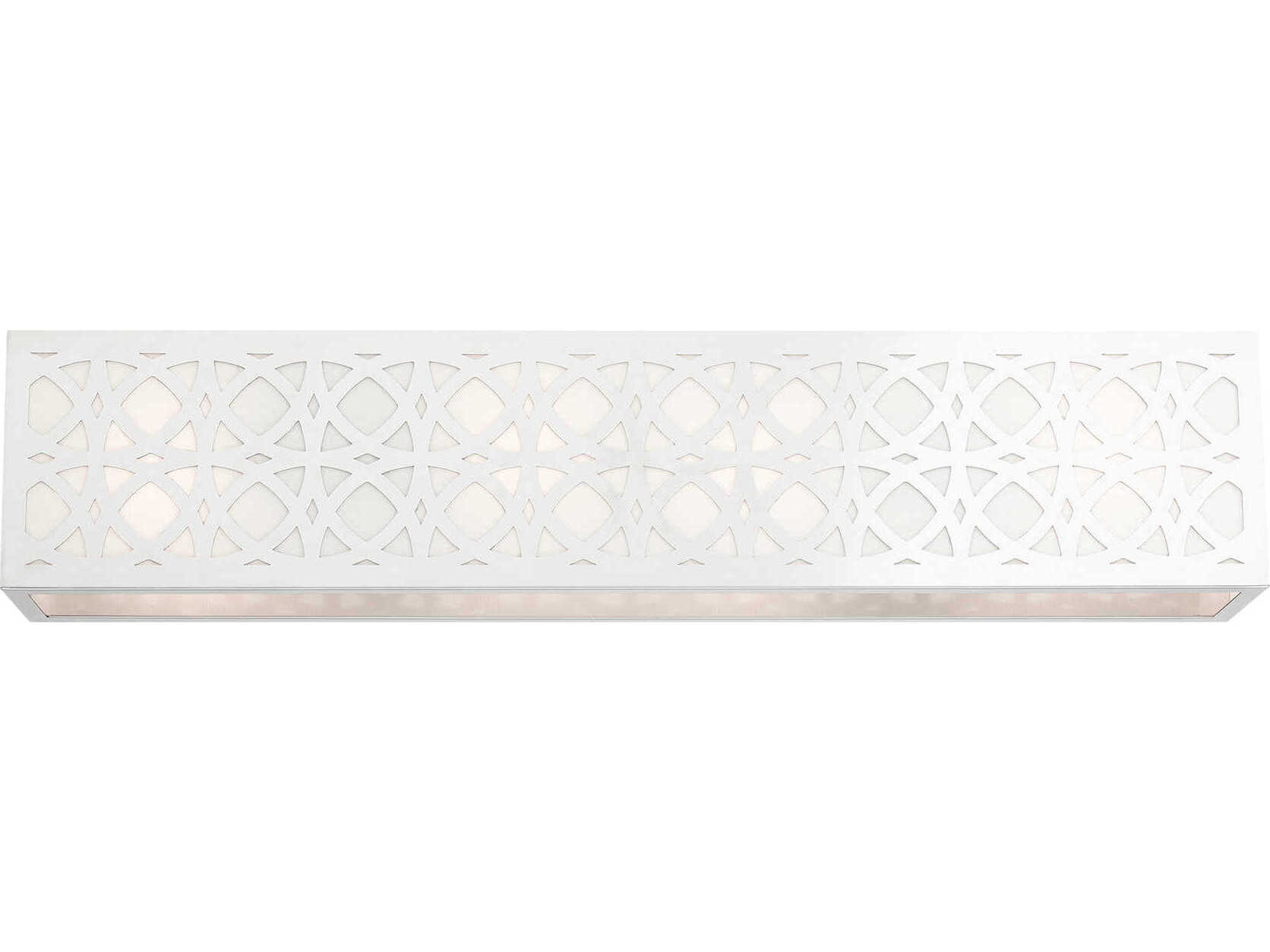 Livex Lighting Calinda 4-Light Polished Chrome Vanity Light