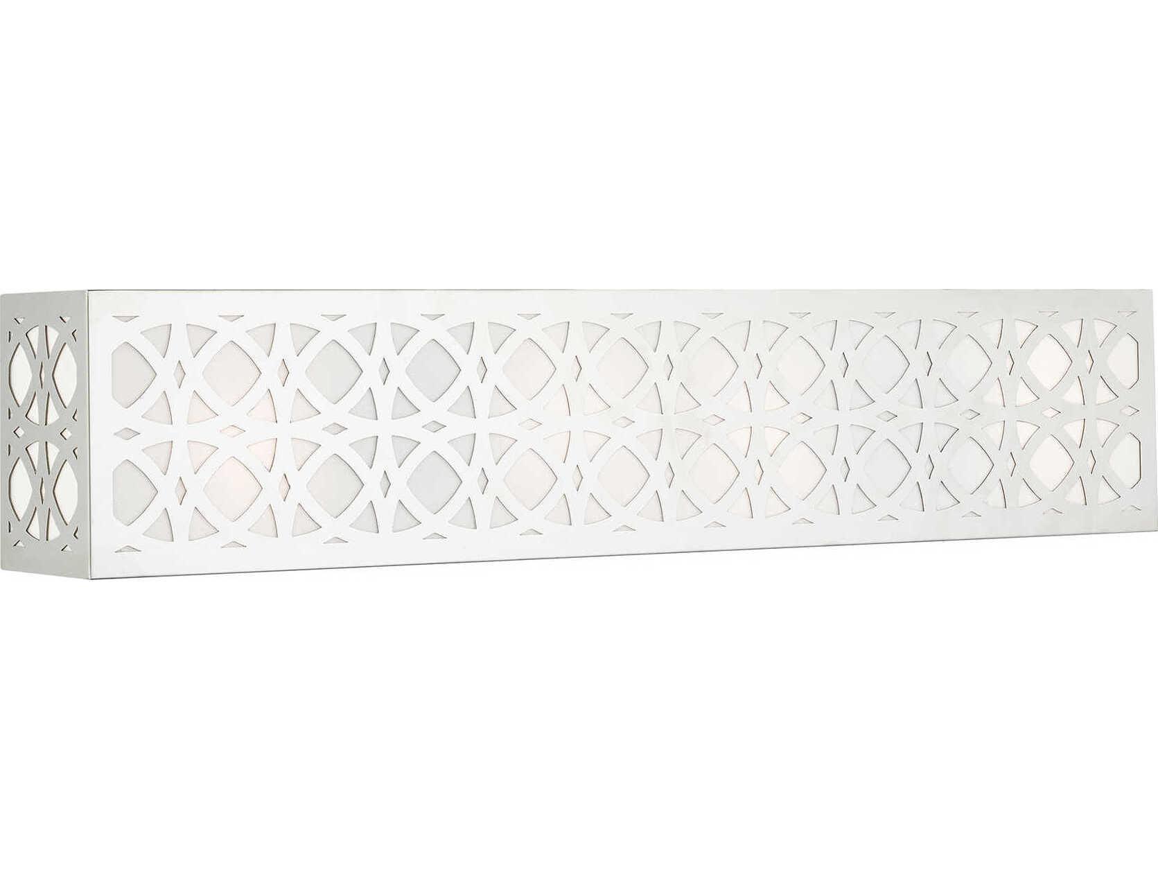 Livex Lighting Calinda 4-Light Polished Chrome Vanity Light