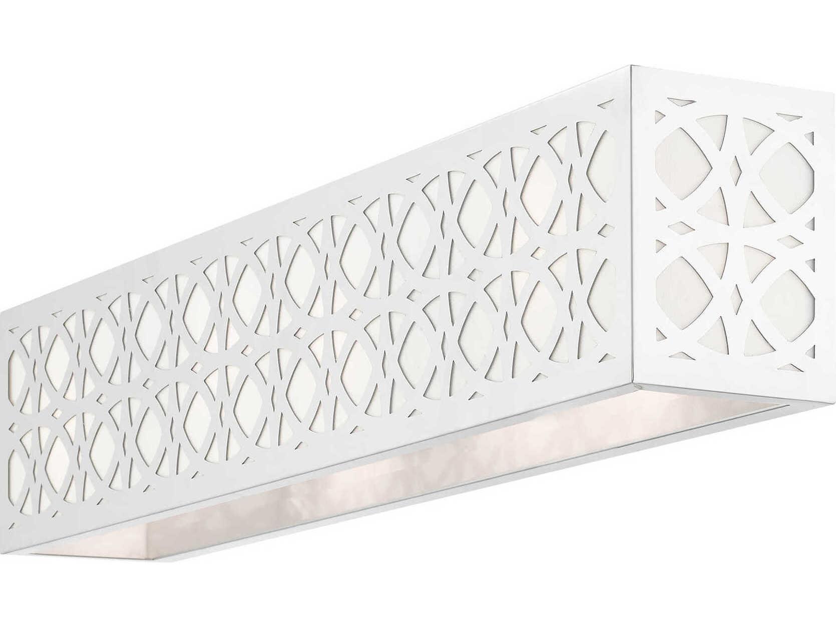 Livex Lighting Calinda 4-Light Polished Chrome Vanity Light