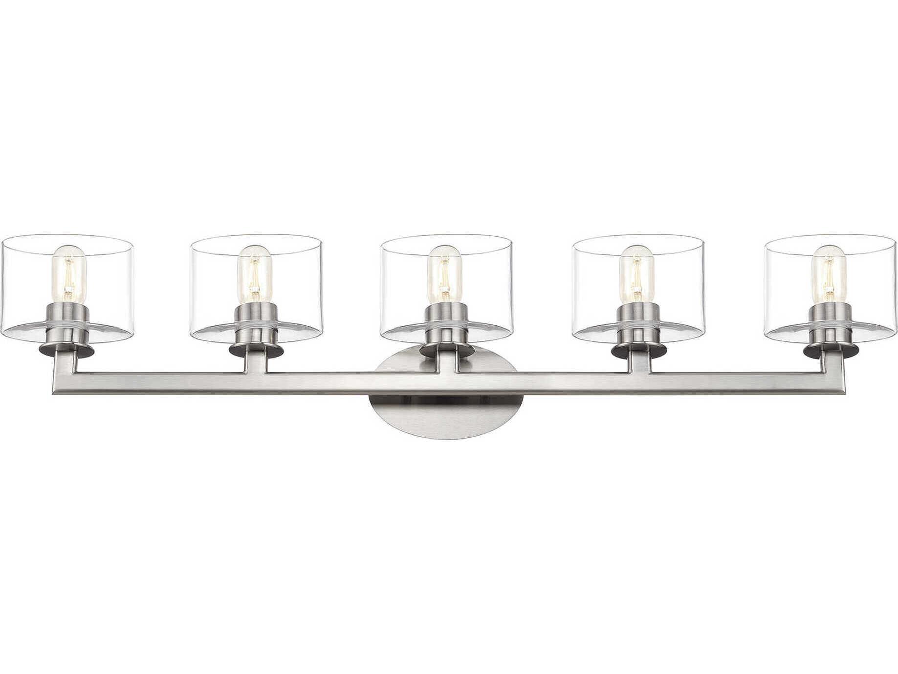 Livex Lighting Bernardino 5-Light Brushed Nickel Vanity Light