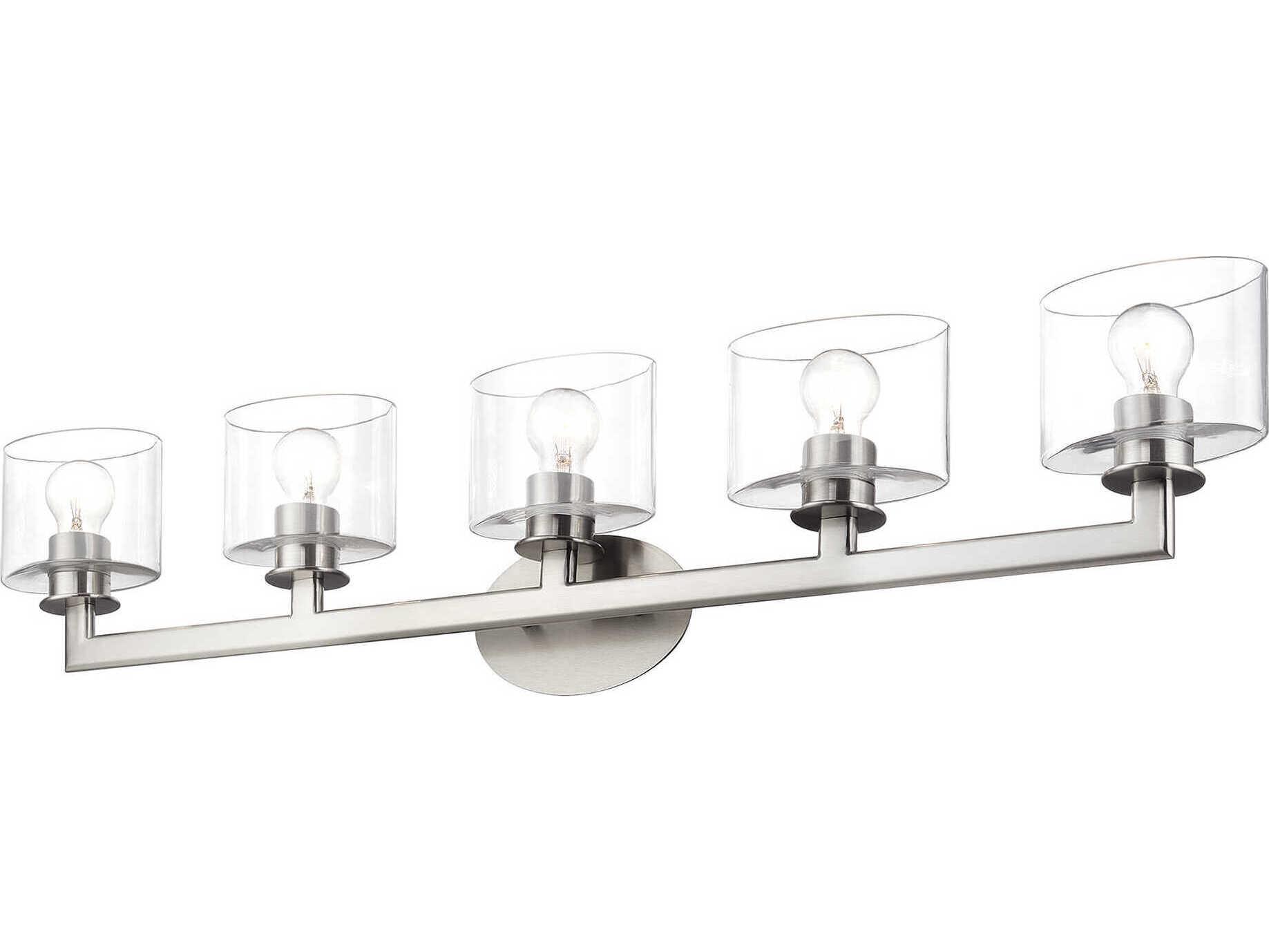 Livex Lighting Bernardino 5-Light Brushed Nickel Vanity Light