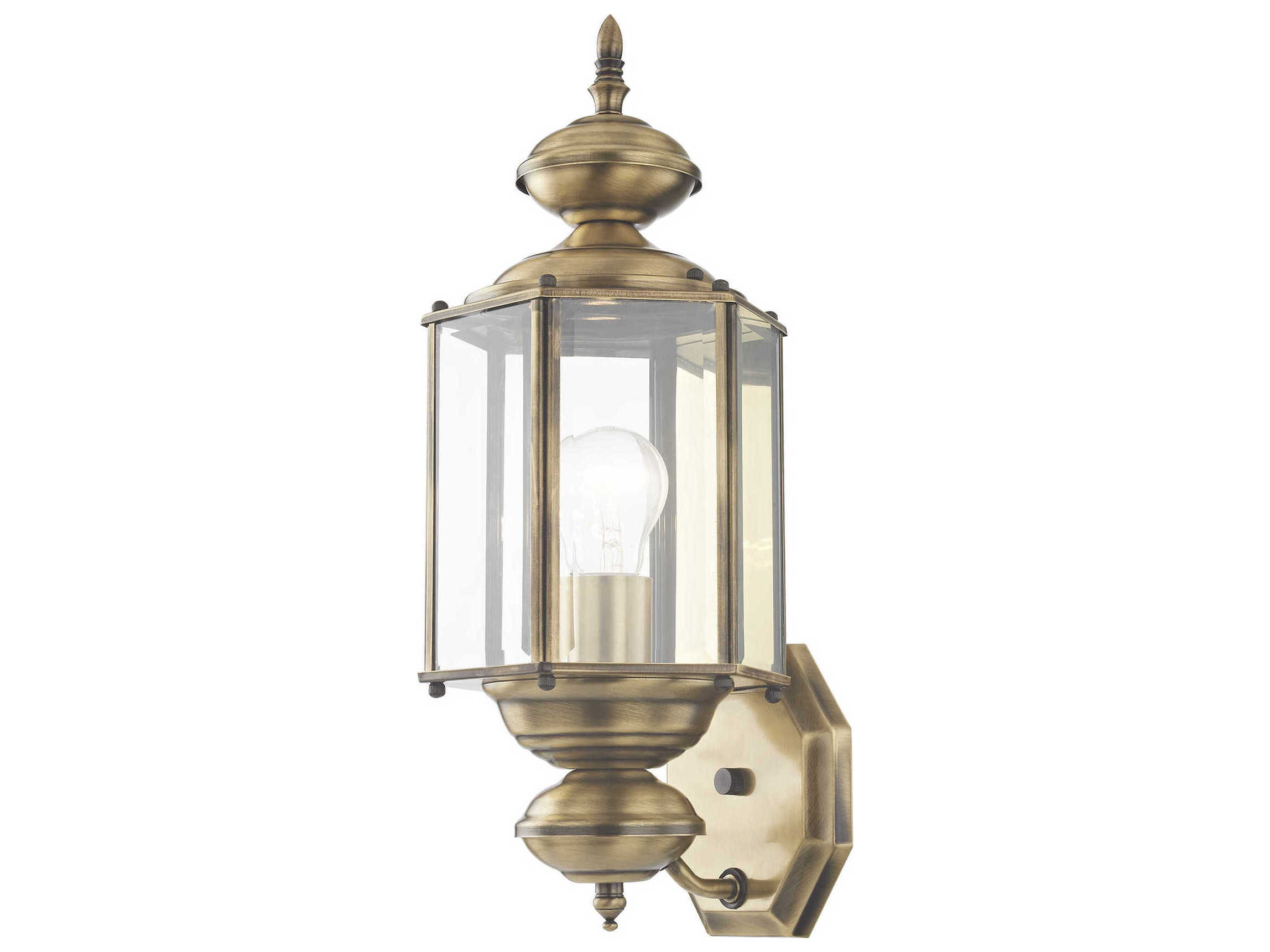 Livex Lighting Outdoor Basics 1 - Light Wall Light