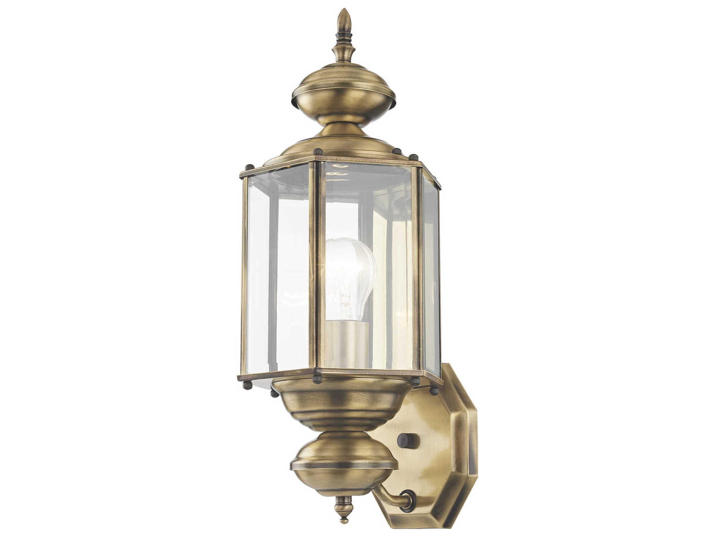 Livex Lighting Outdoor Basics 1 - Light Wall Light