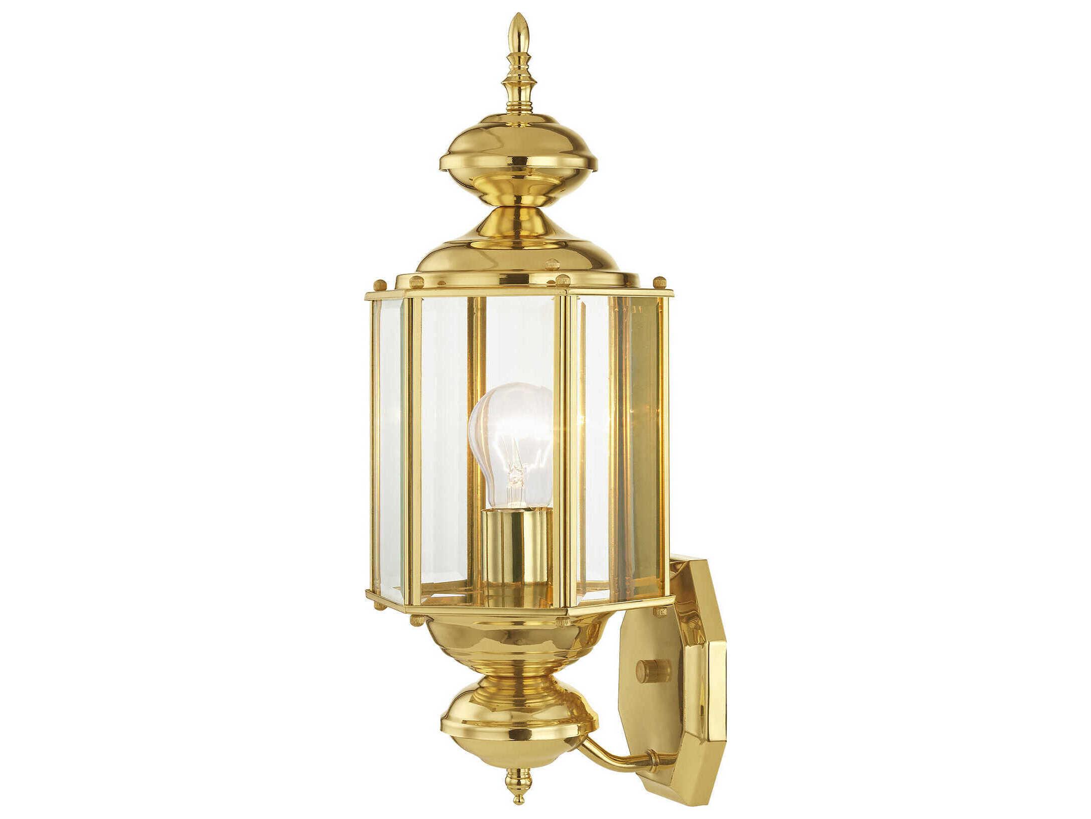 Livex Lighting Outdoor Basics 1 - Light Wall Light