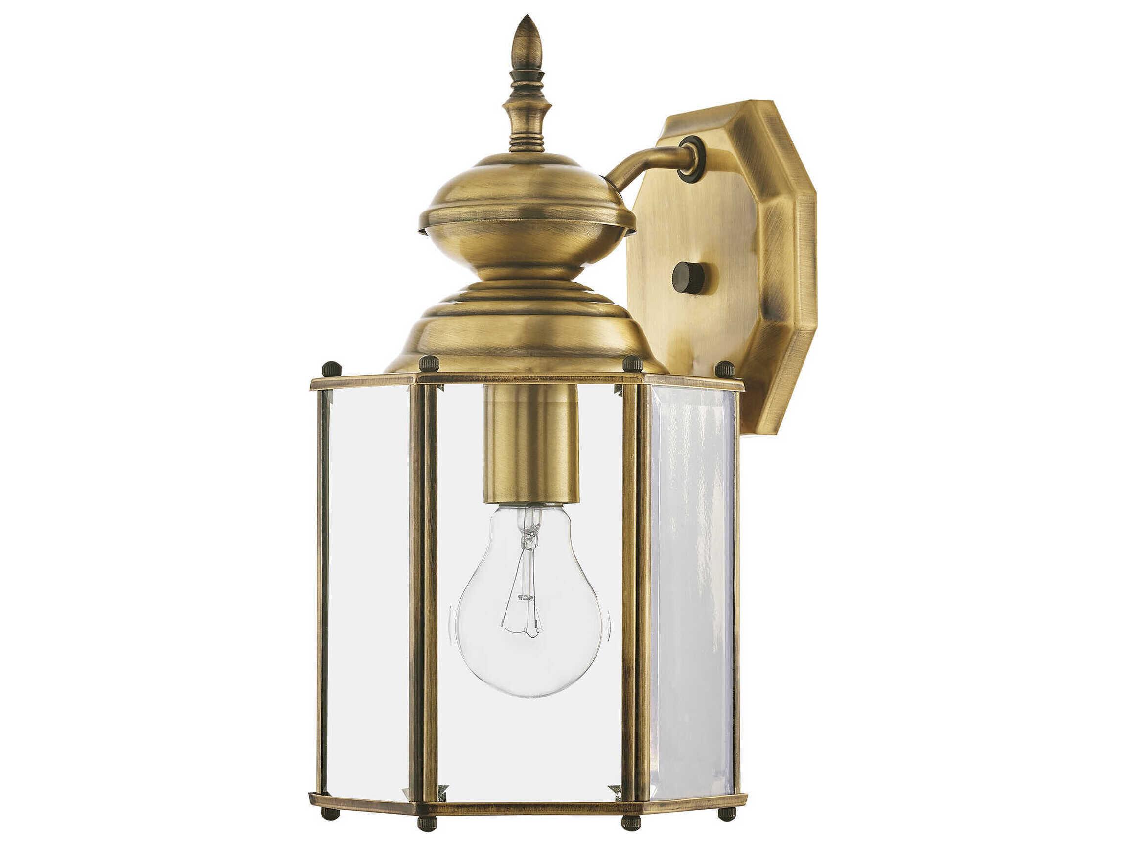 Livex Lighting Outdoor Basics 1 - Light Wall Light