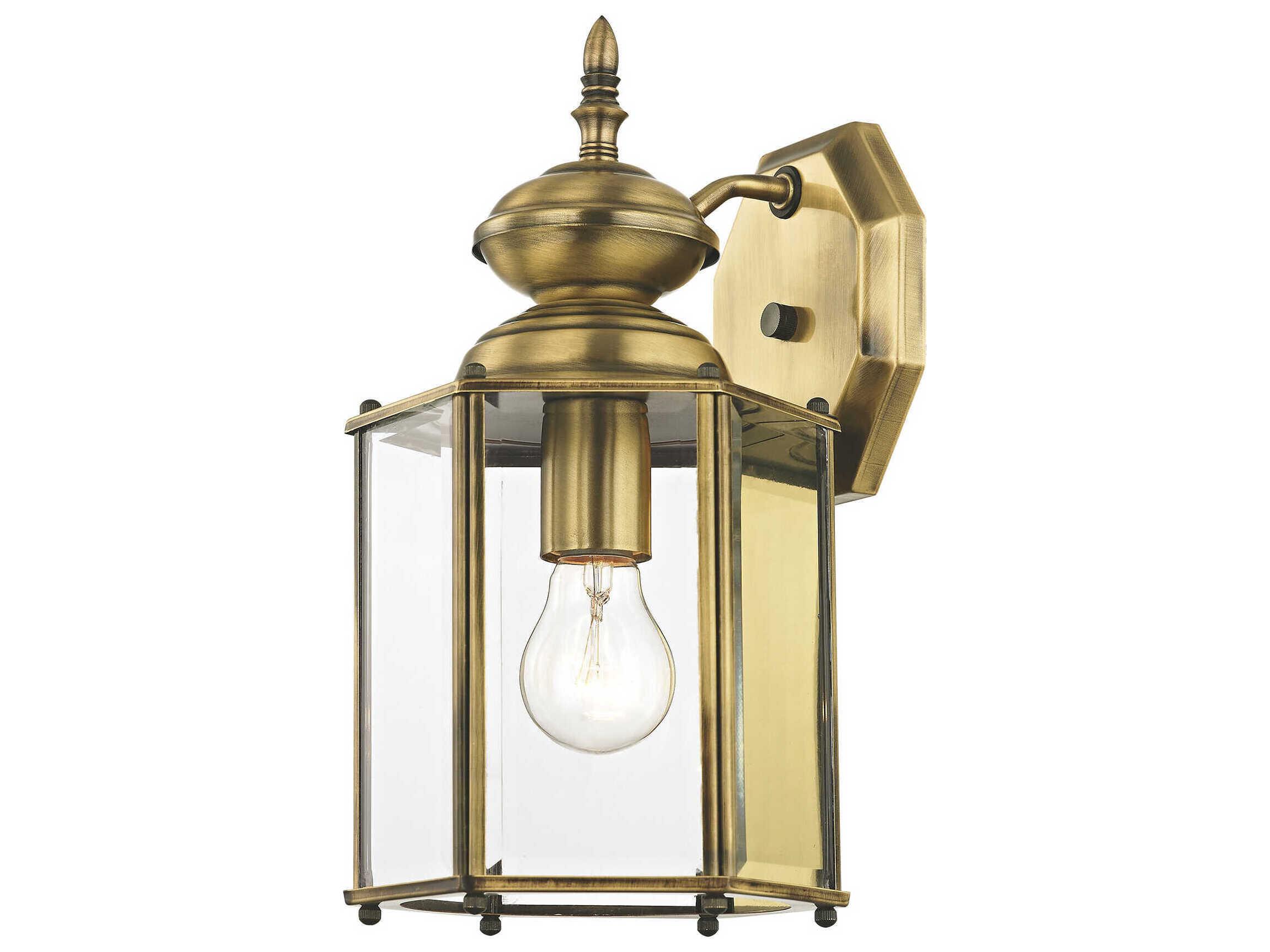 Livex Lighting Outdoor Basics 1 - Light Wall Light