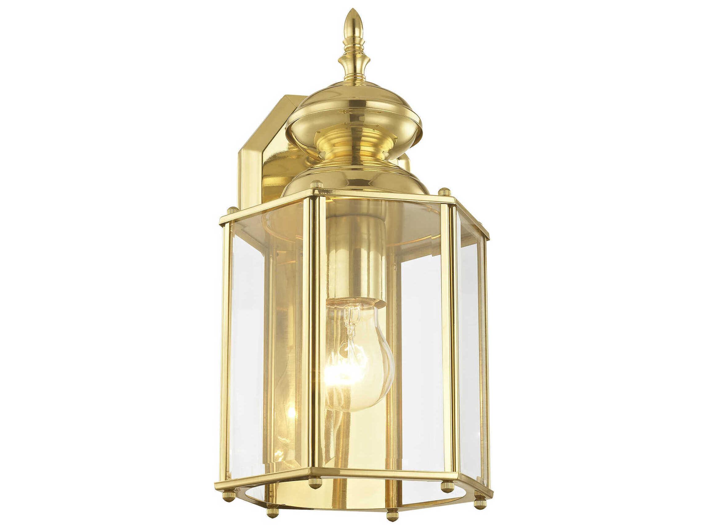 Livex Lighting Outdoor Basics 1 - Light Wall Light