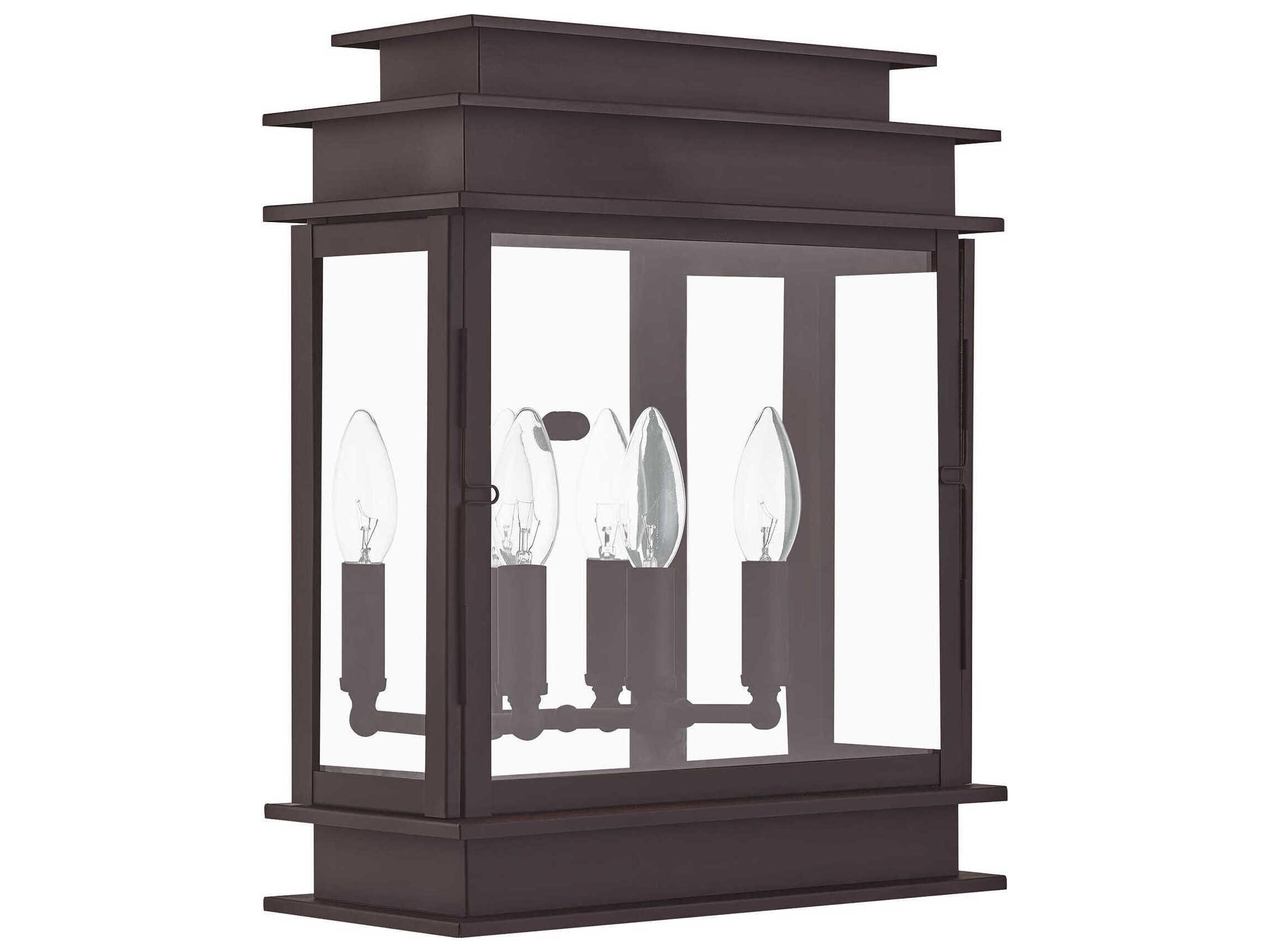 Livex Lighting Princeton 3 - Light Outdoor Wall Light