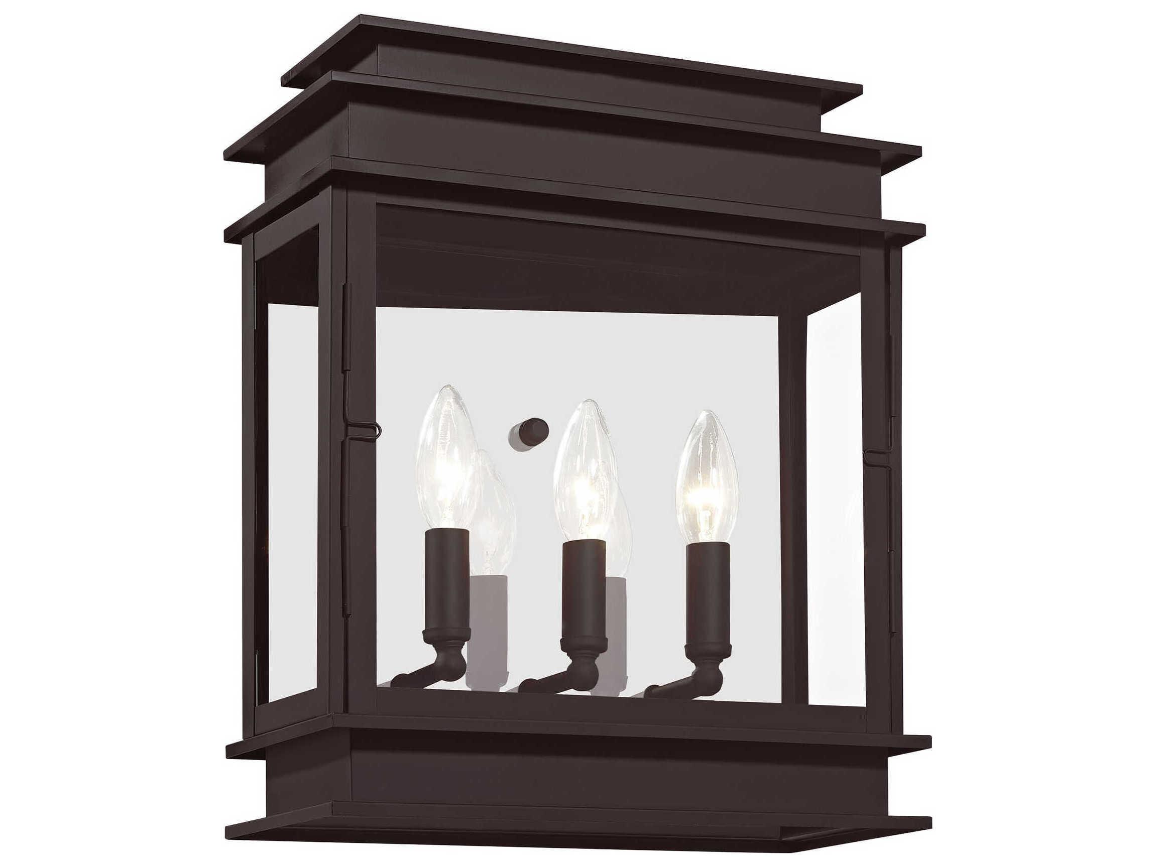 Livex Lighting Princeton 3 - Light Outdoor Wall Light