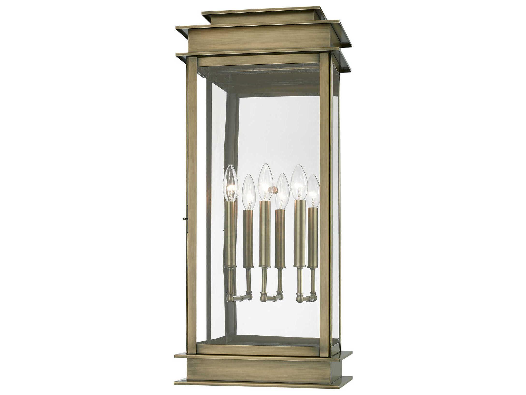 Livex Lighting Princeton 3 - Light Outdoor Wall Light