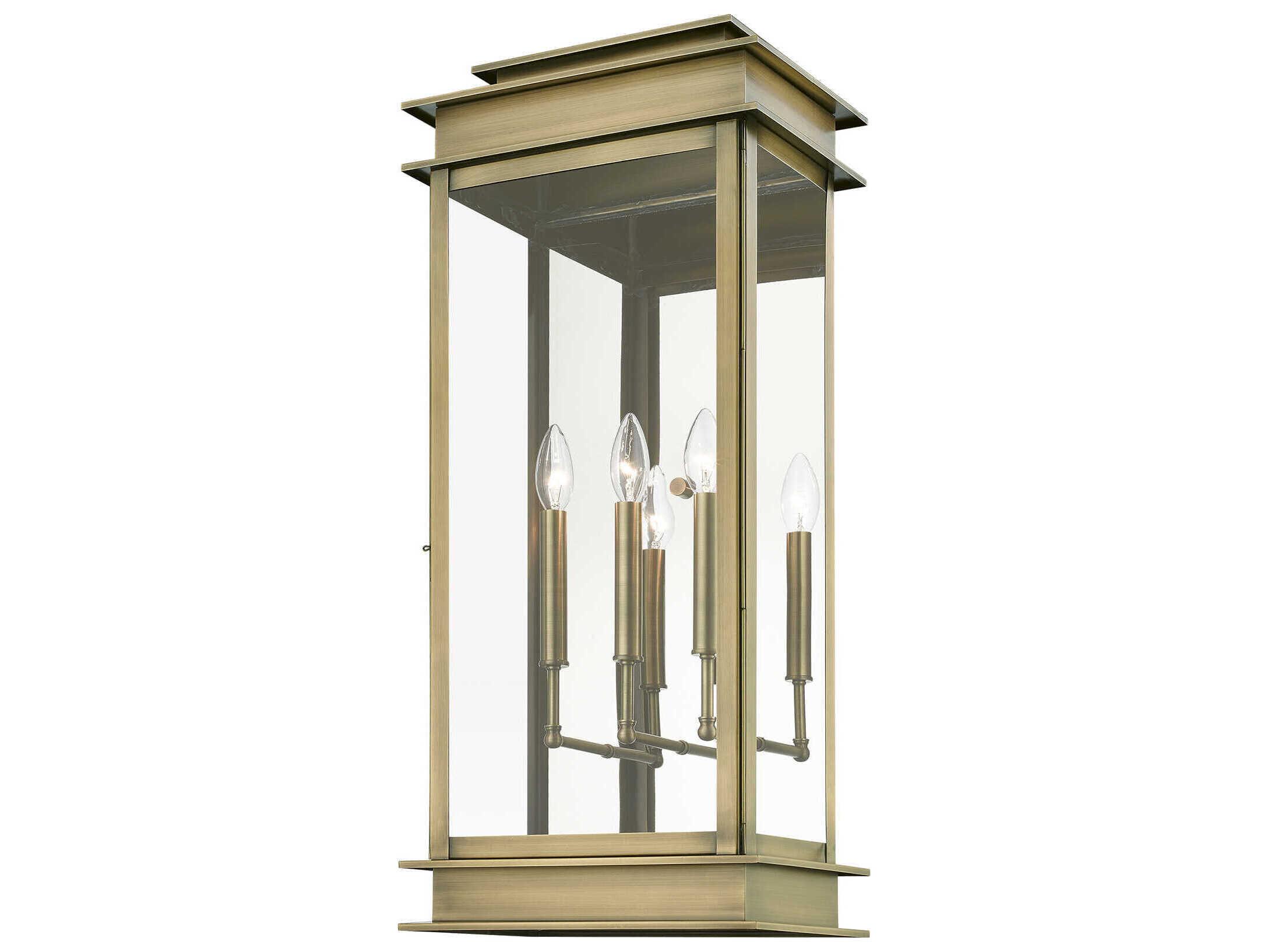 Livex Lighting Princeton 3 - Light Outdoor Wall Light