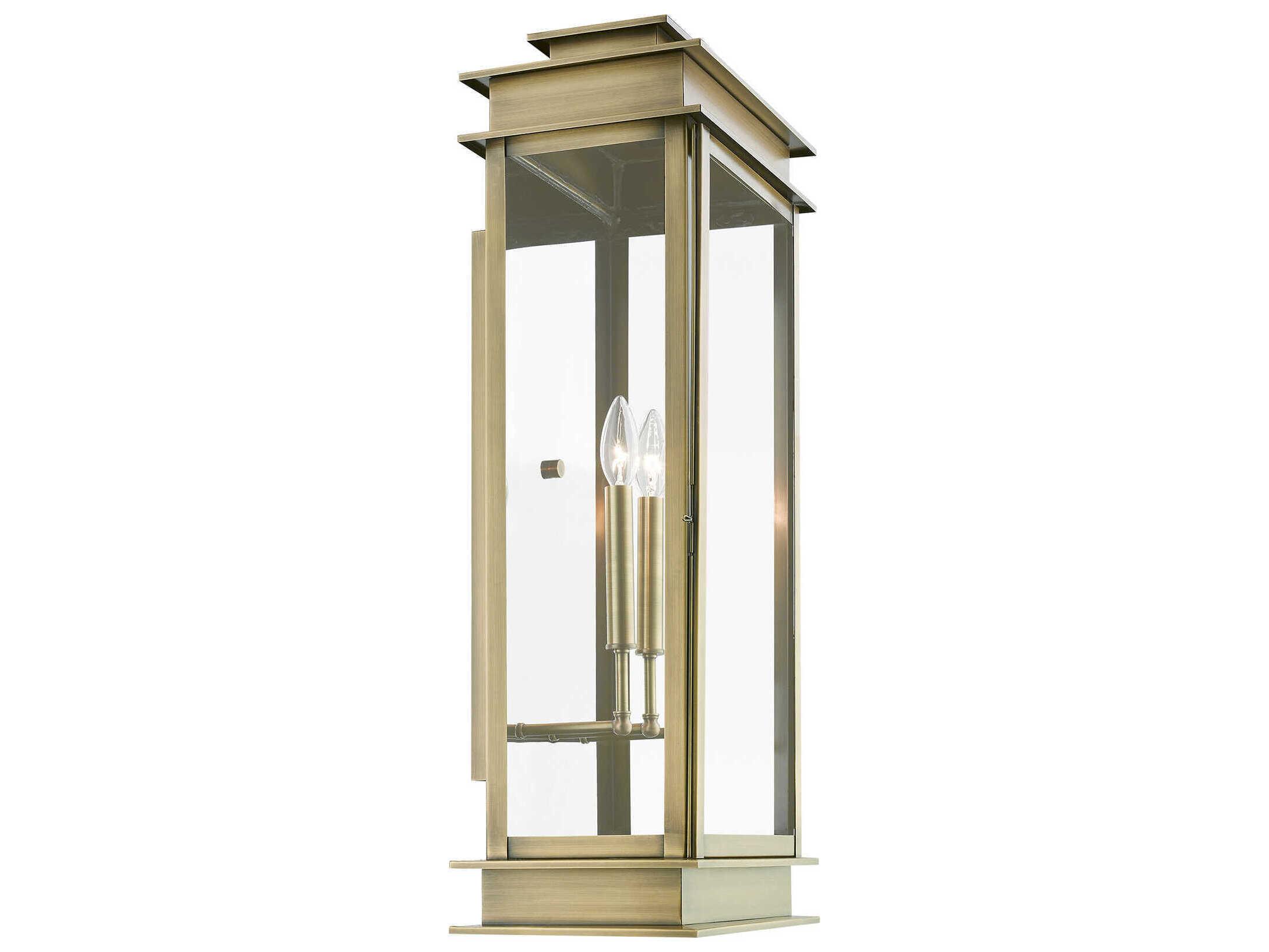 Livex Lighting Princeton 3 - Light Outdoor Wall Light