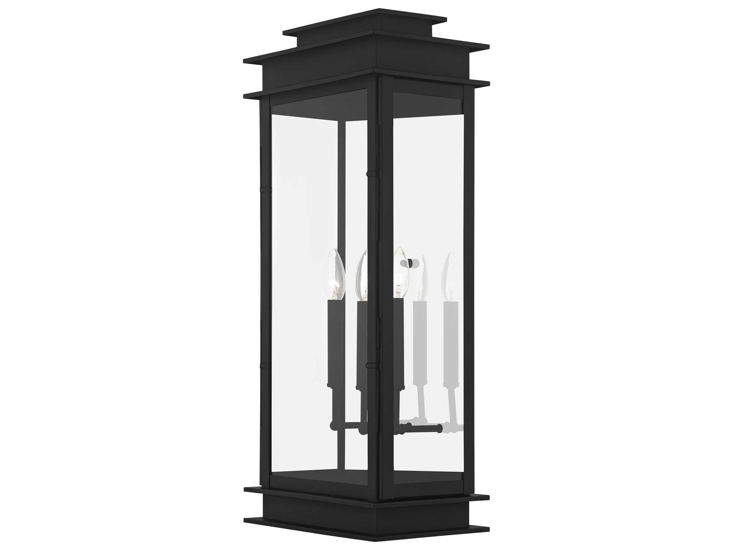 Livex Lighting Princeton 3 - Light Outdoor Wall Light