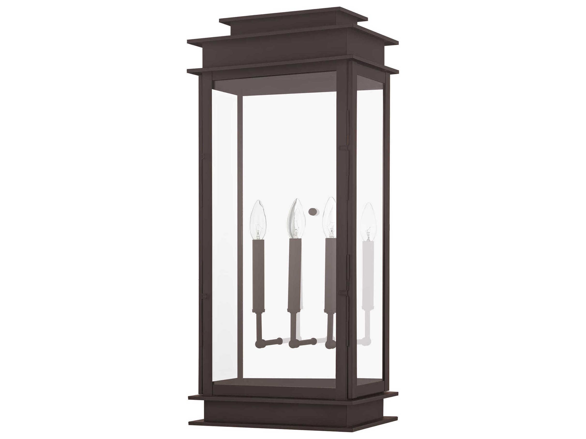 Livex Lighting Princeton 3 - Light Outdoor Wall Light