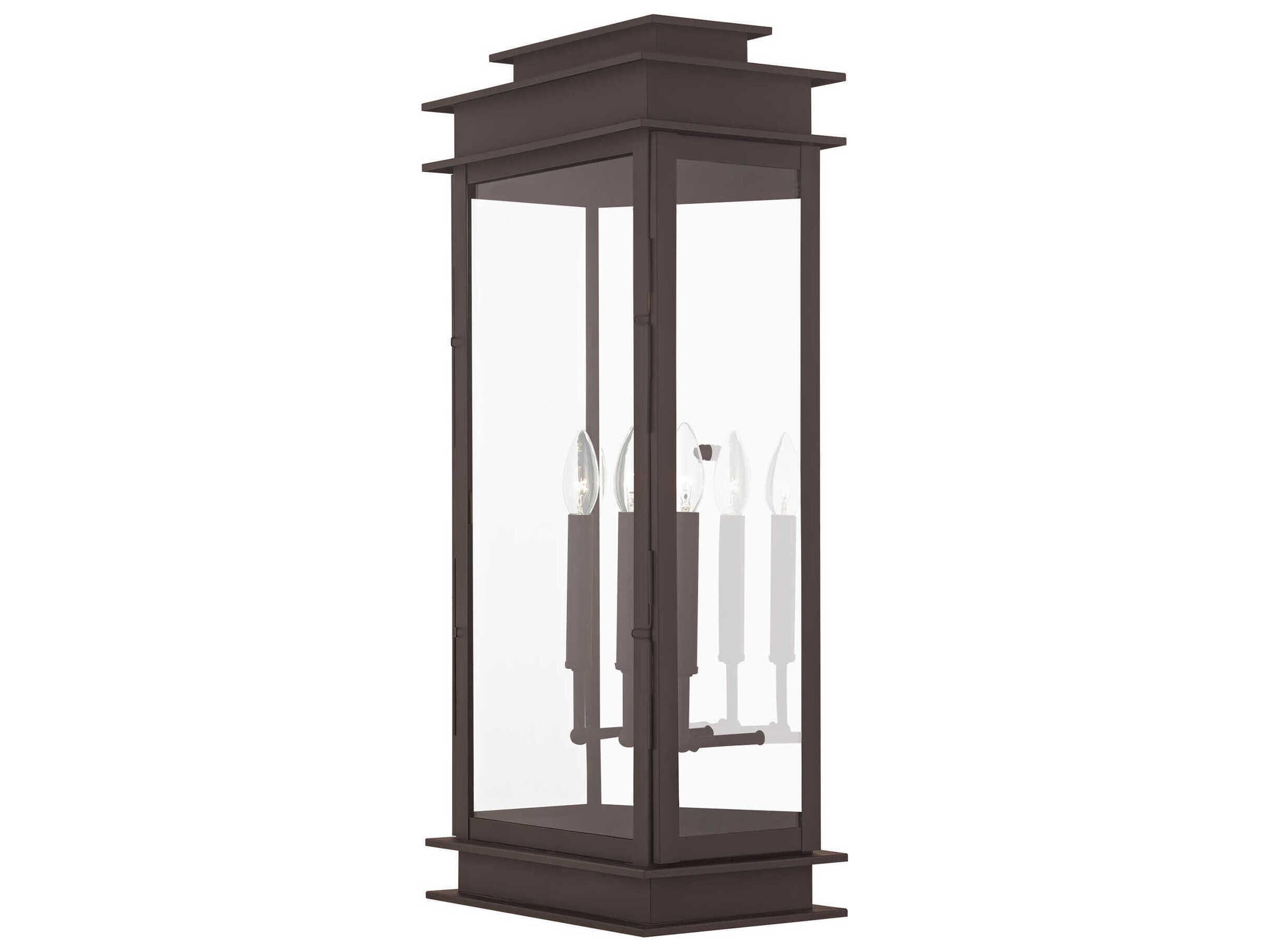 Livex Lighting Princeton 3 - Light Outdoor Wall Light