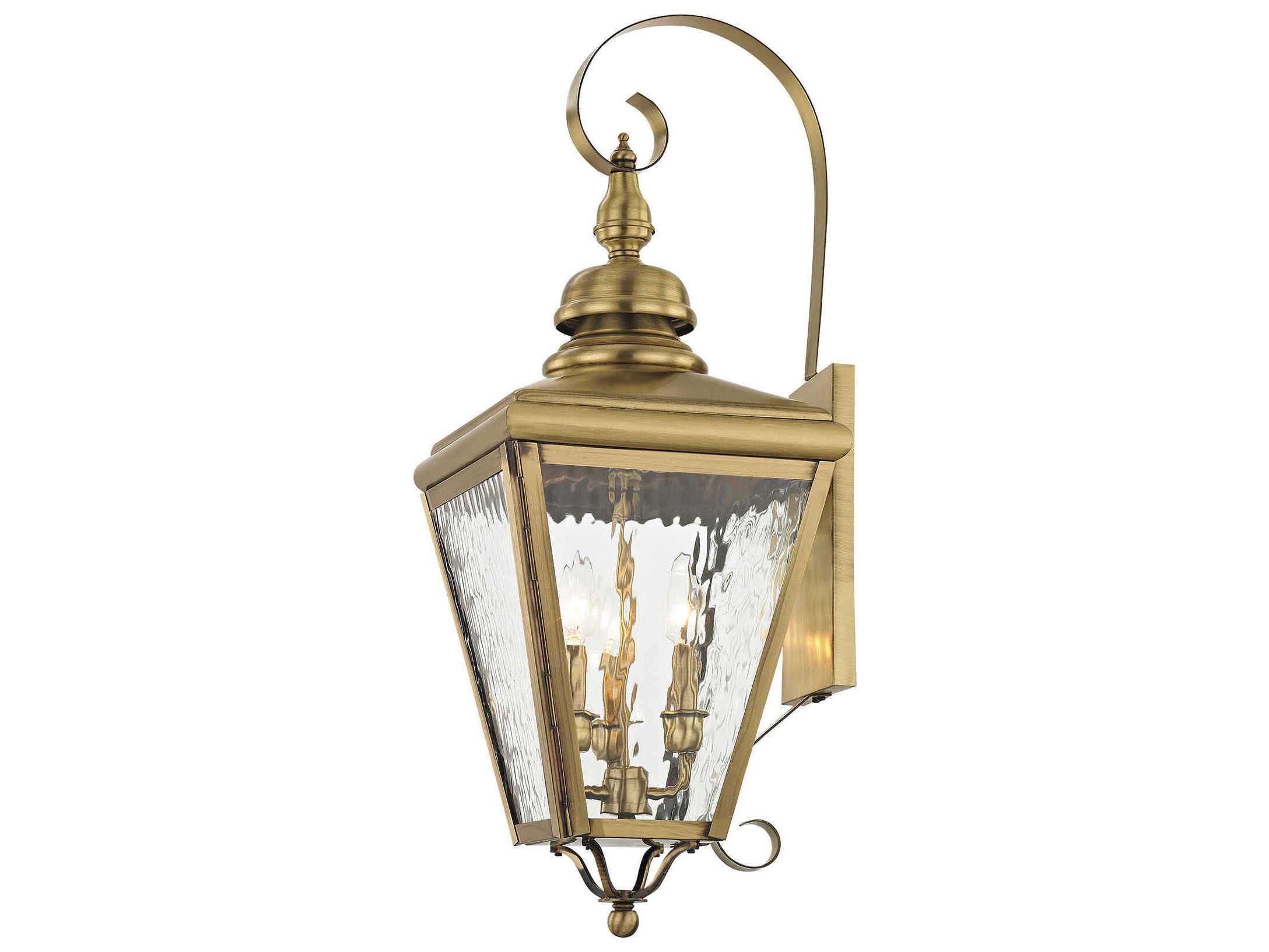 Livex Lighting Cambridge 3 - Light Outdoor Wall Light