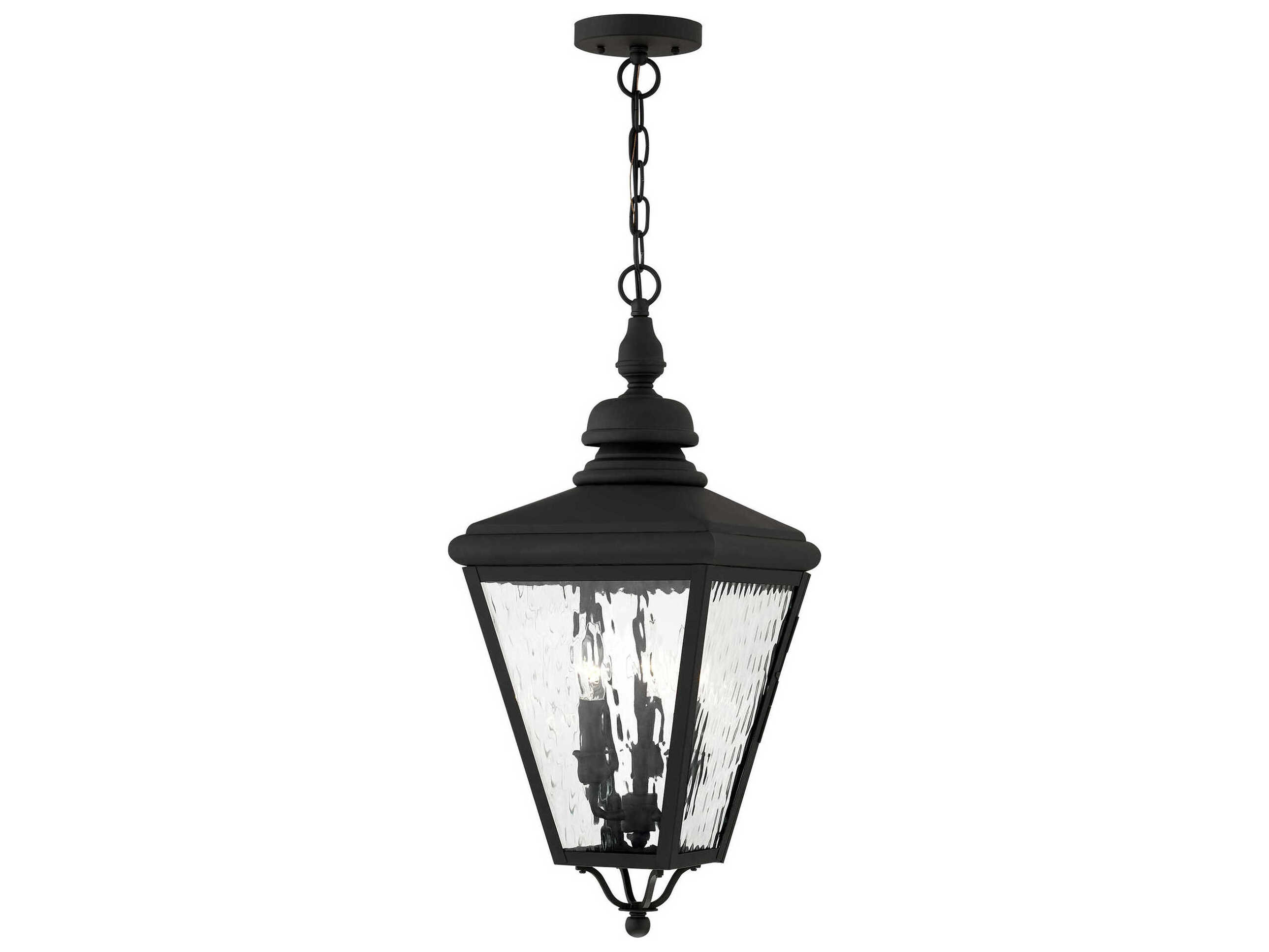 Livex Lighting Cambridge 3 - Light Outdoor Hanging Light