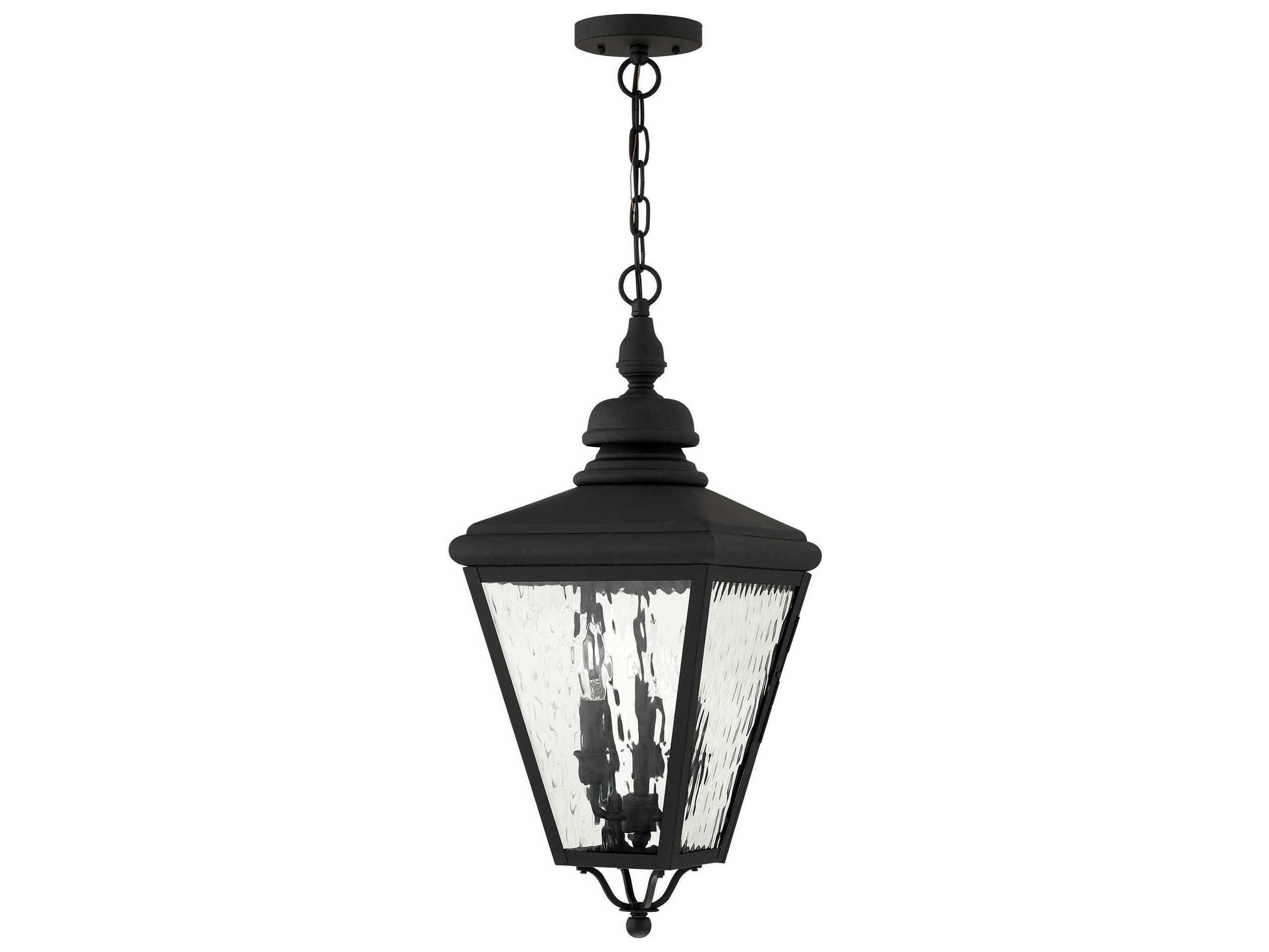 Livex Lighting Cambridge 3 - Light Outdoor Hanging Light