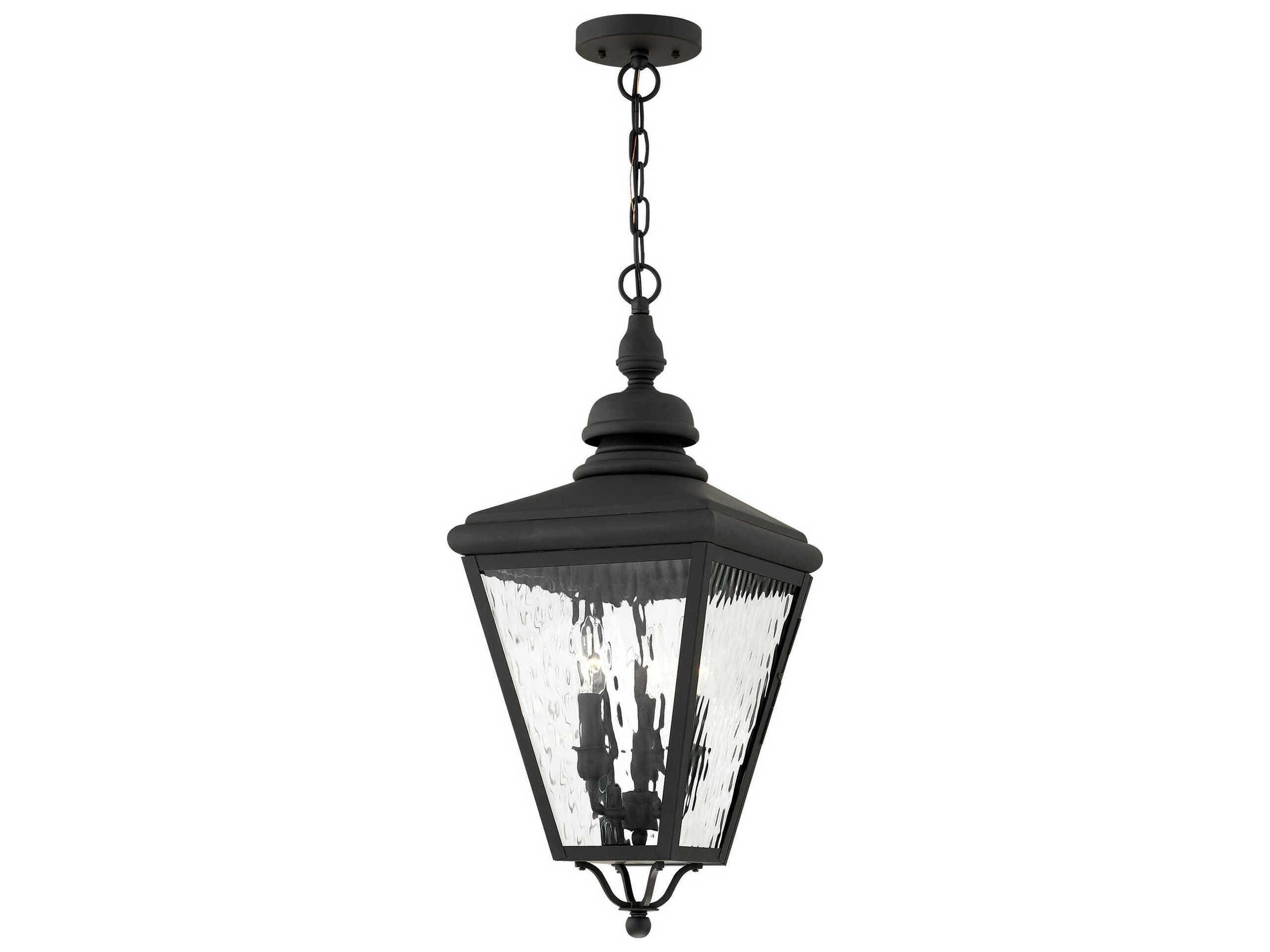 Livex Lighting Cambridge 3 - Light Outdoor Hanging Light