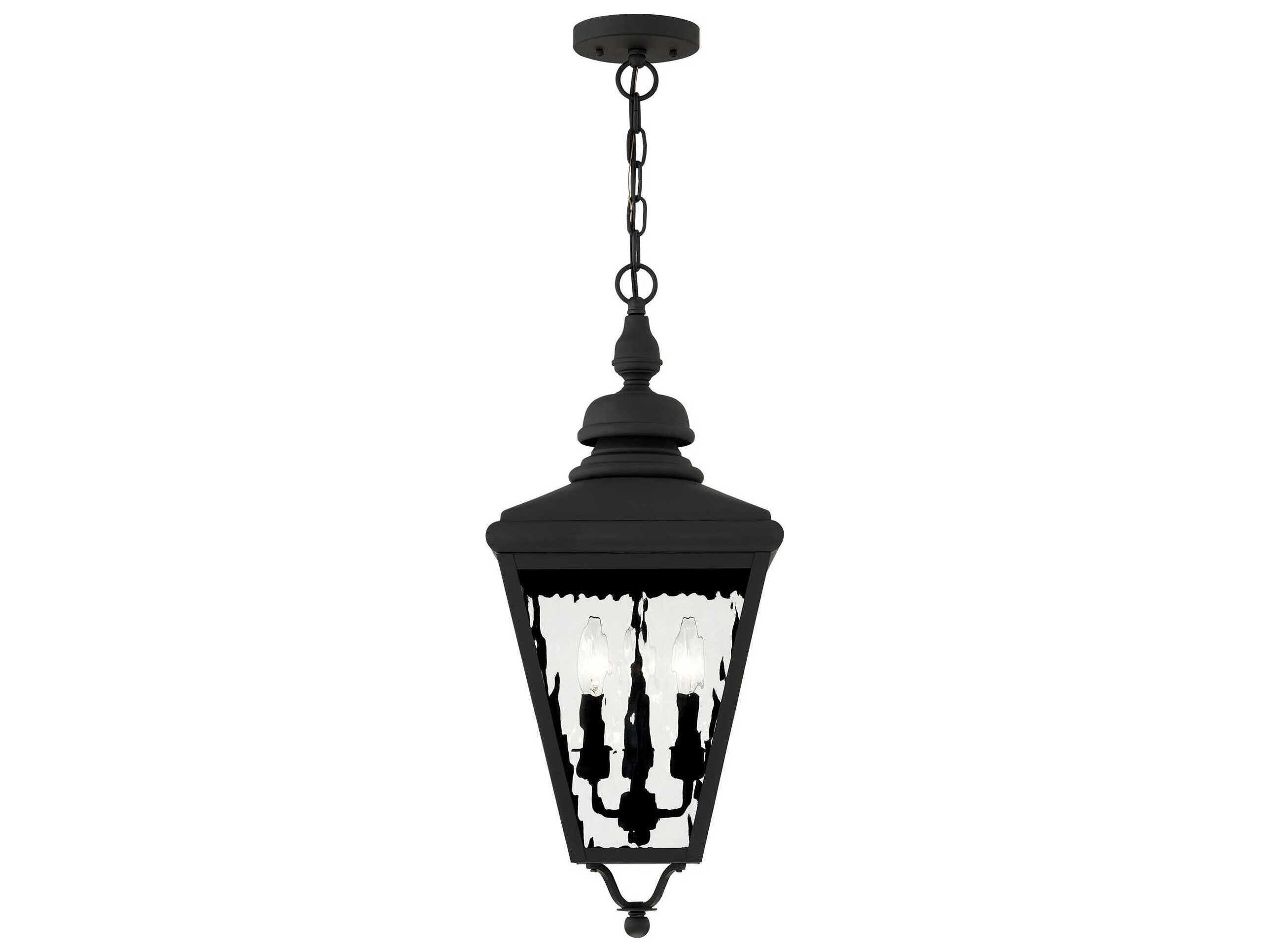 Livex Lighting Cambridge 3 - Light Outdoor Hanging Light