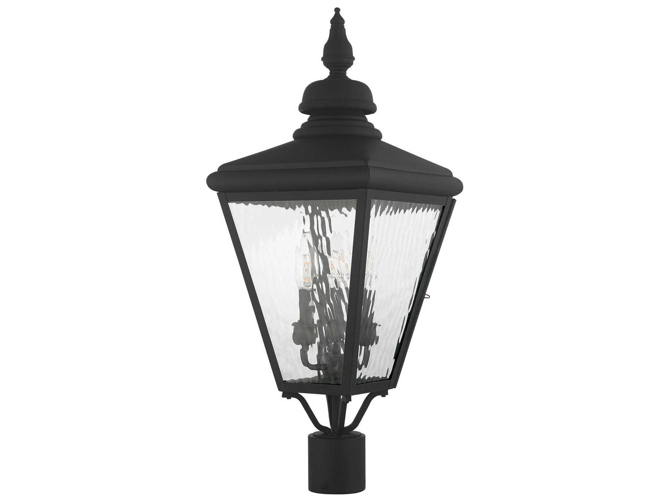 Livex Lighting Cambridge 3 - Light Outdoor Post Light