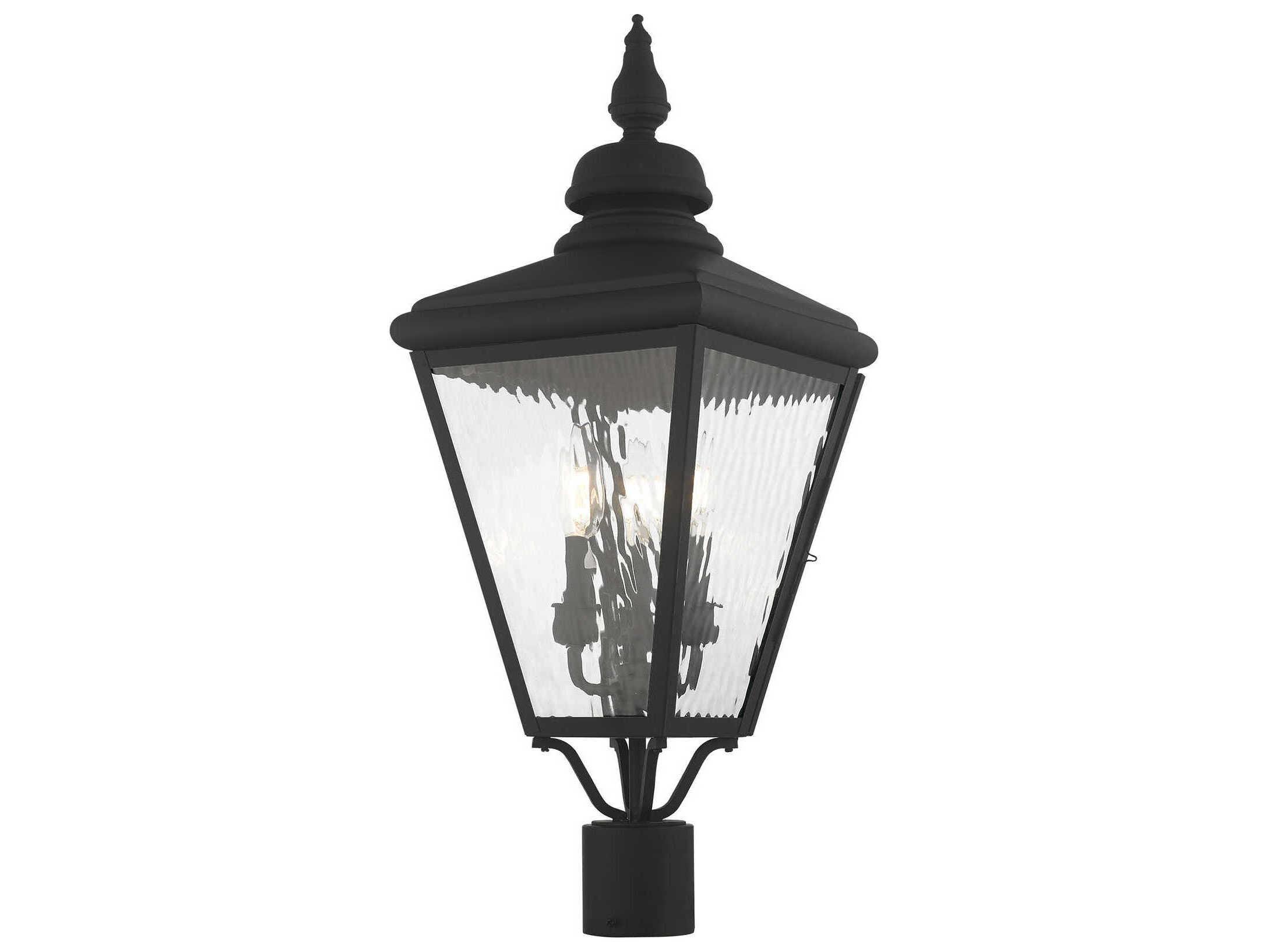 Livex Lighting Cambridge 3 - Light Outdoor Post Light