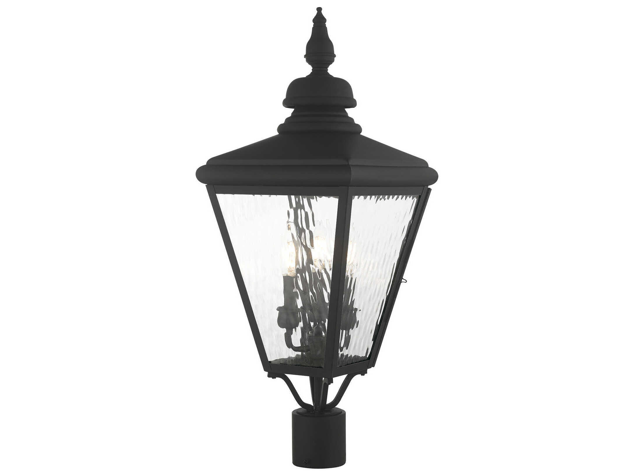 Livex Lighting Cambridge 3 - Light Outdoor Post Light