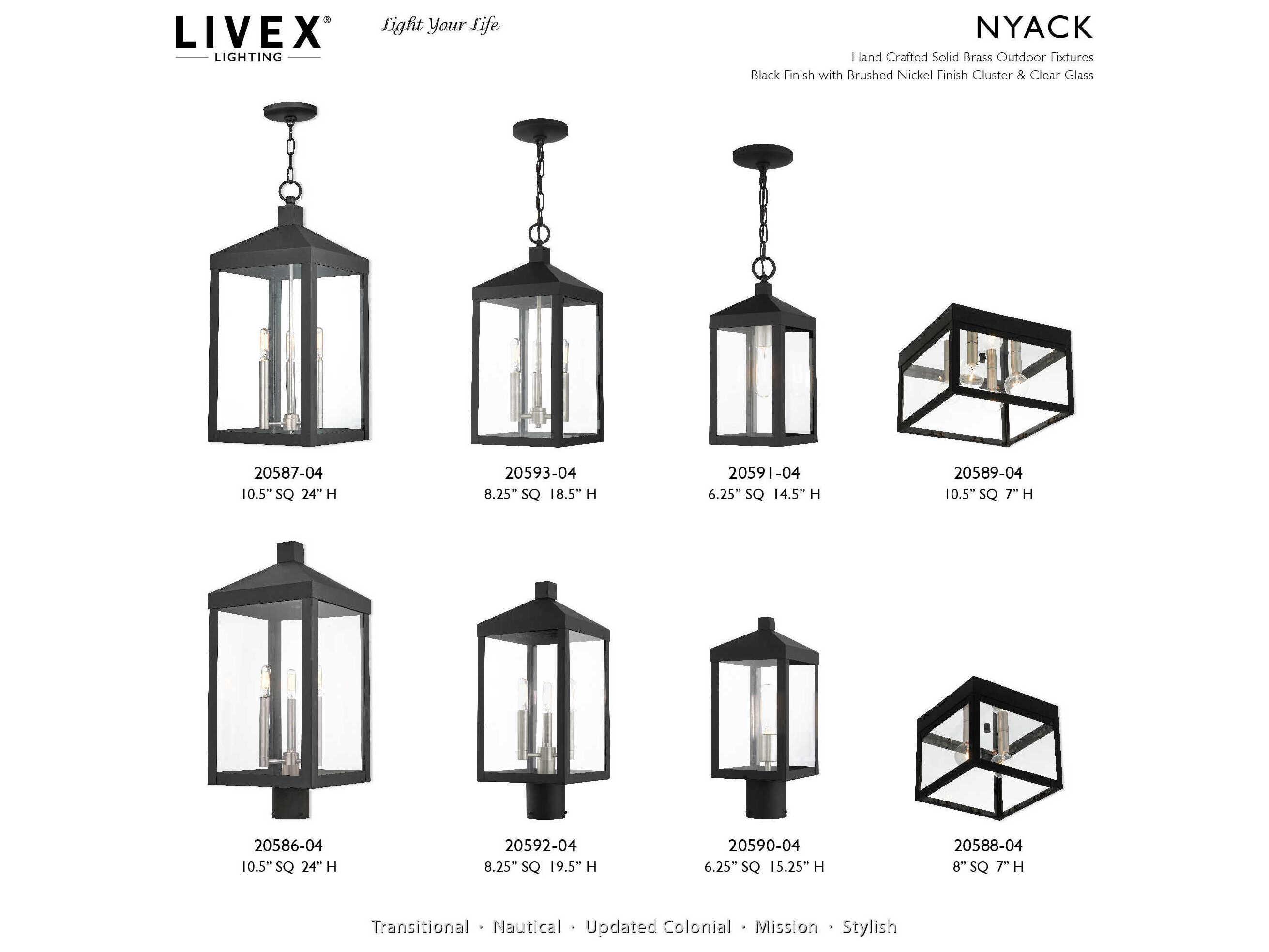 Livex Lighting Nyack Outdoor Wall Light