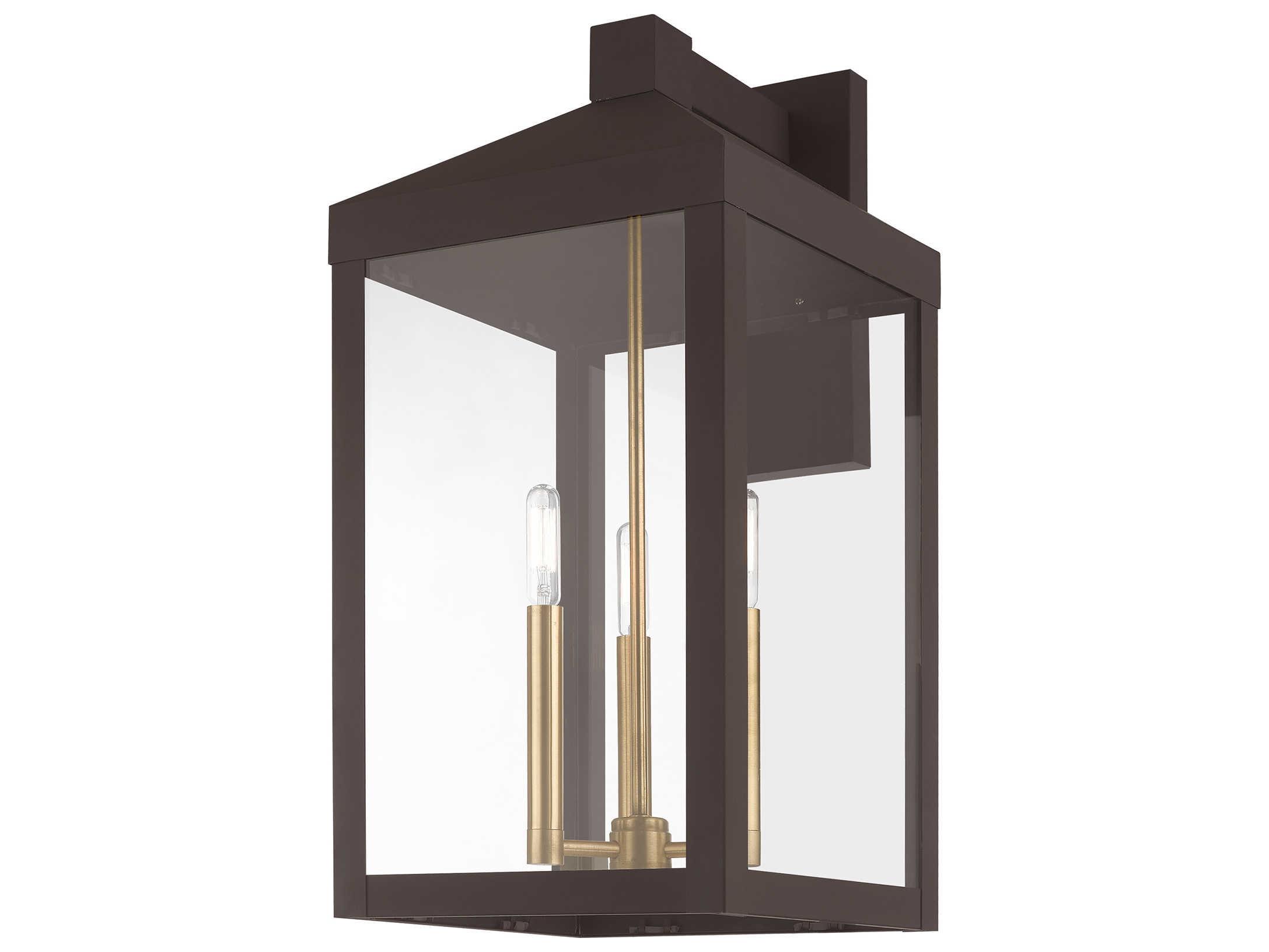 Livex Lighting Nyack 3 - Light Outdoor Wall Light